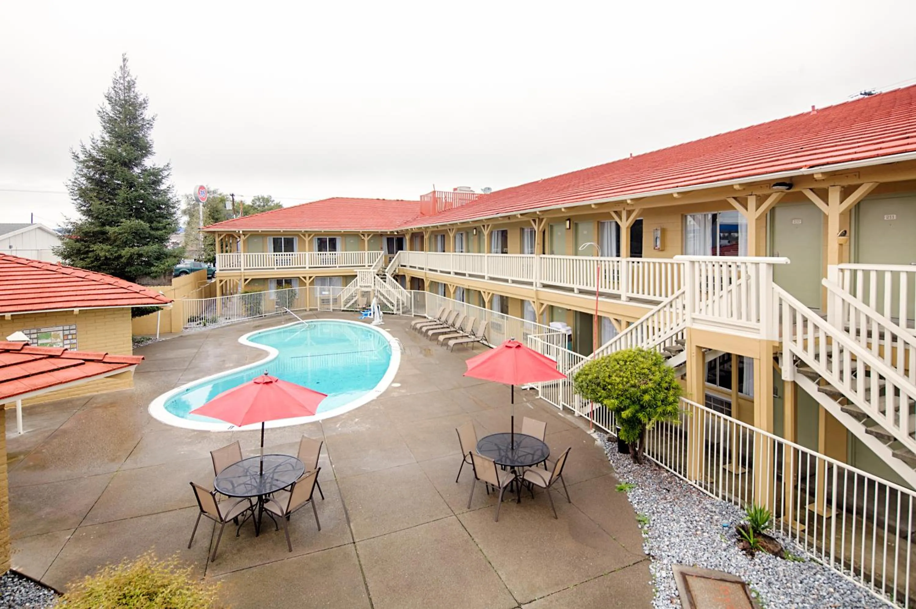 Property building in Red Lion Inn & Suites Redding