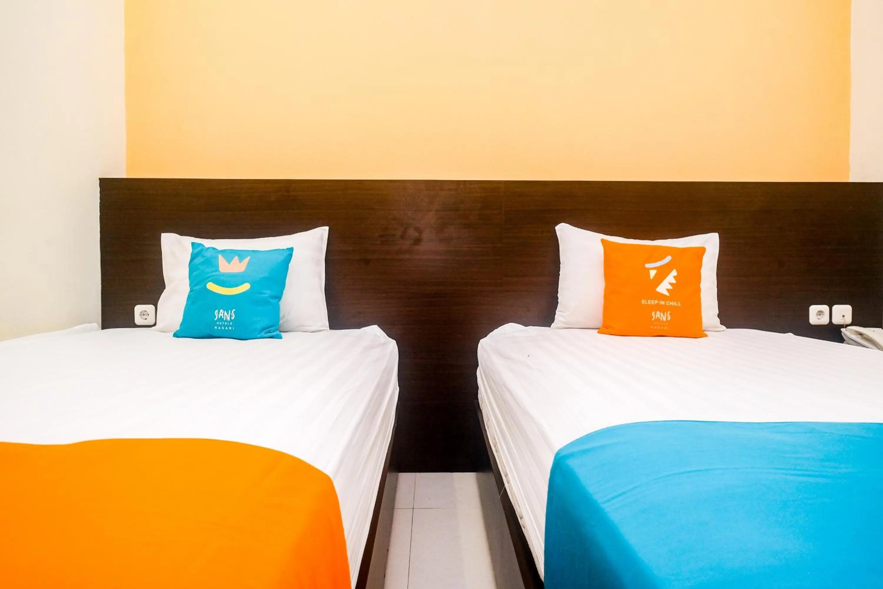 Bedroom, Bed in Sans Hotel Nagari Malioboro