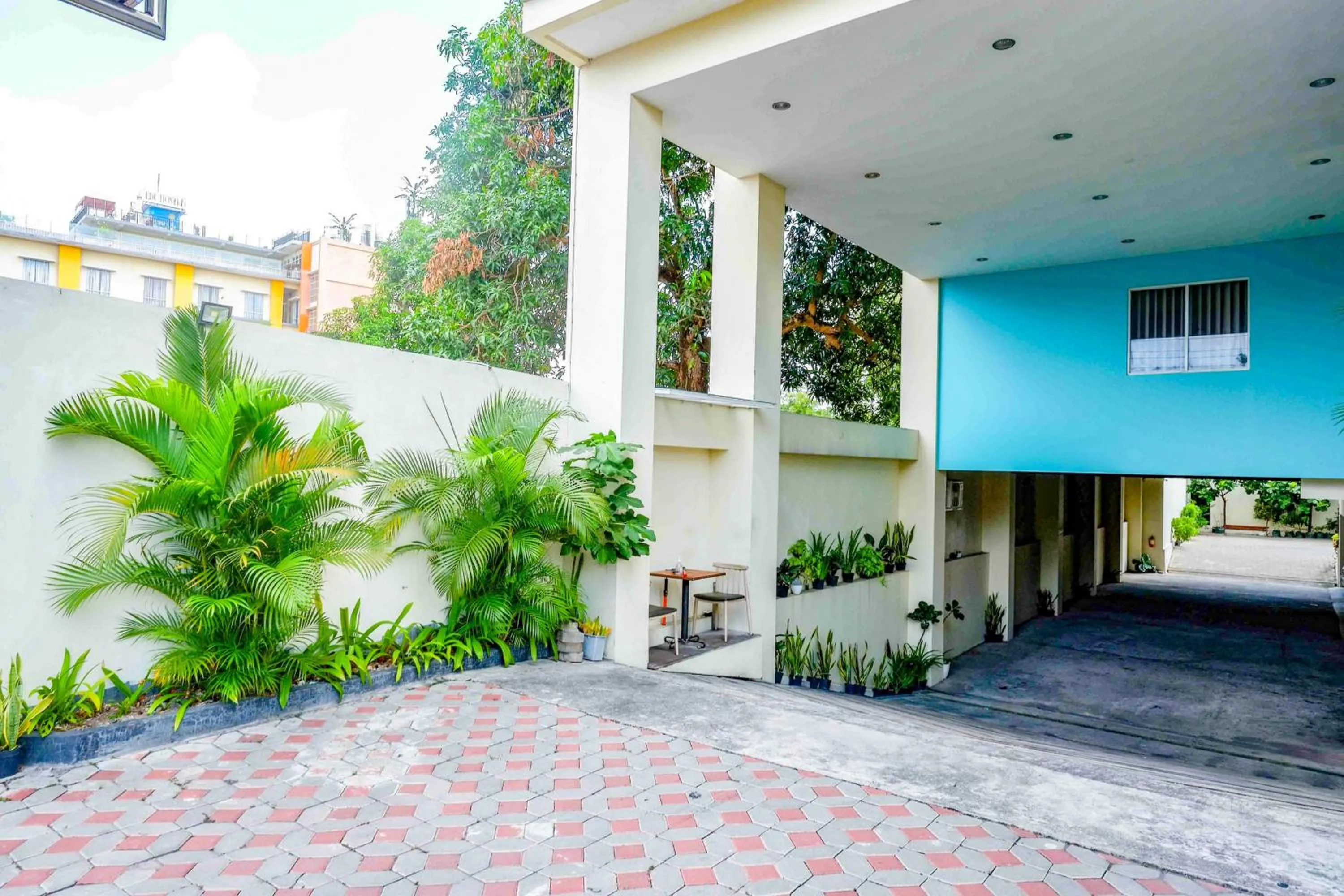 Property building in Sans Hotel Nagari Malioboro