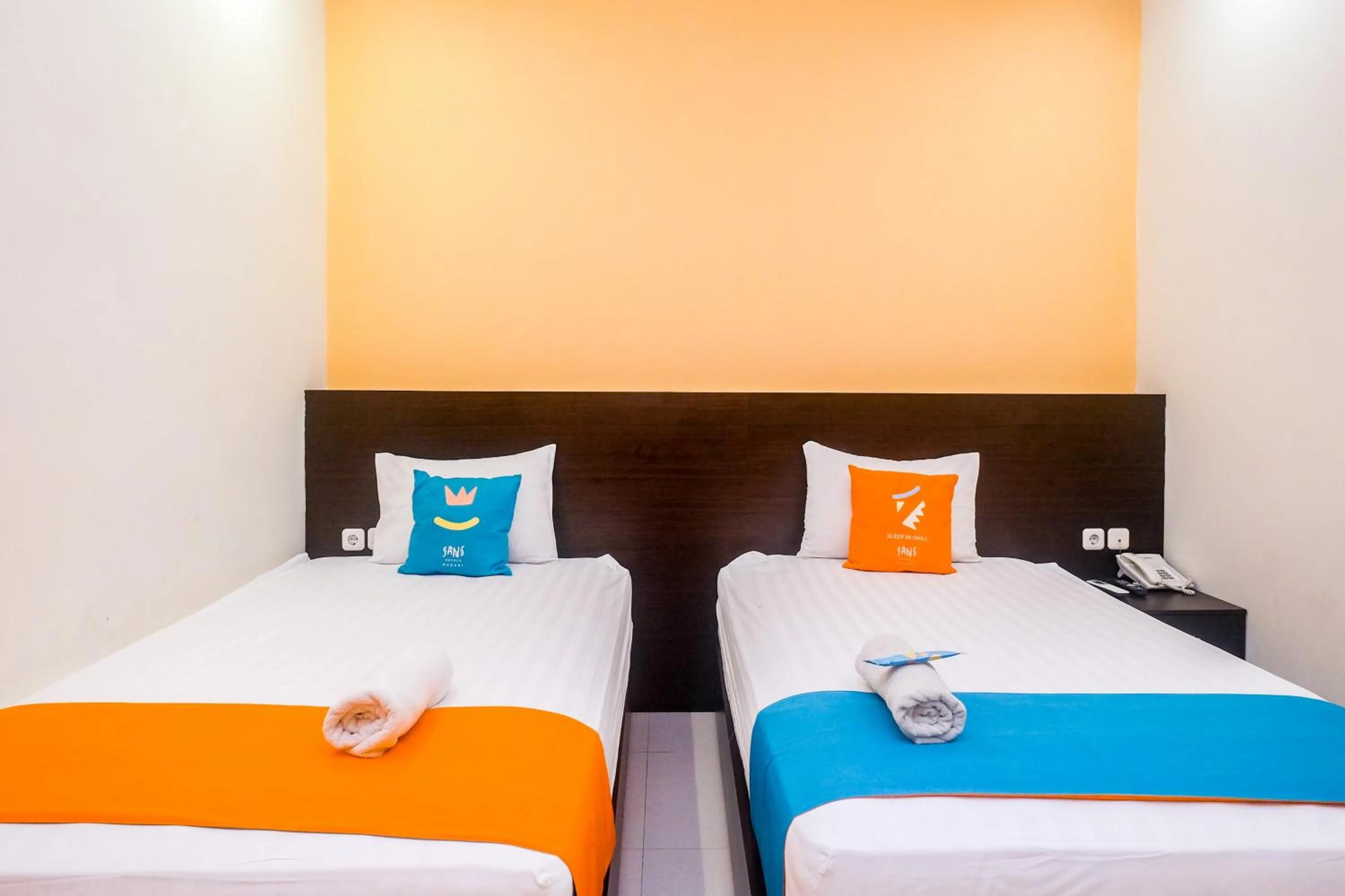 Bedroom, Bed in Sans Hotel Nagari Malioboro