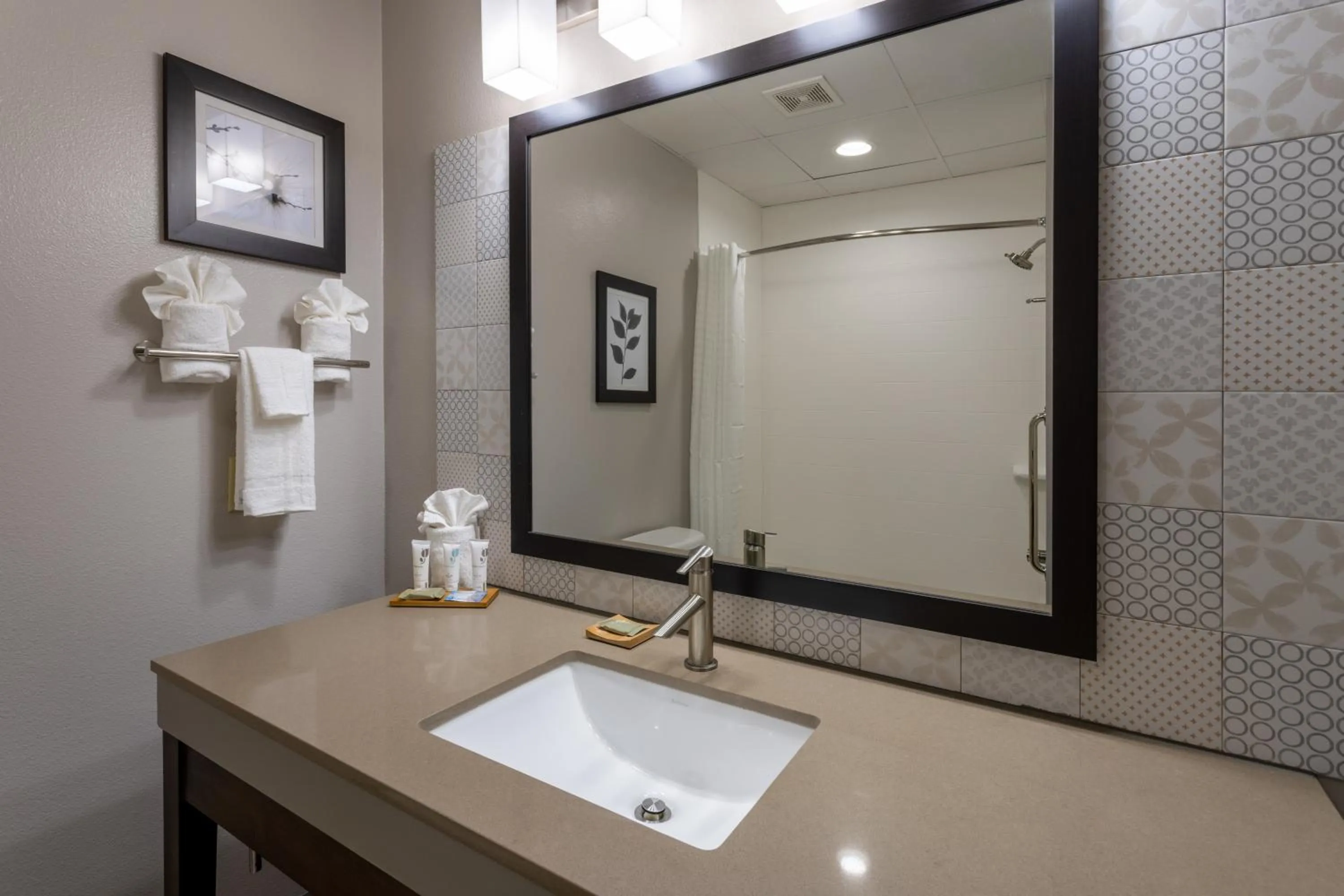 Bathroom in Country Inn & Suites by Radisson, Valdosta, GA