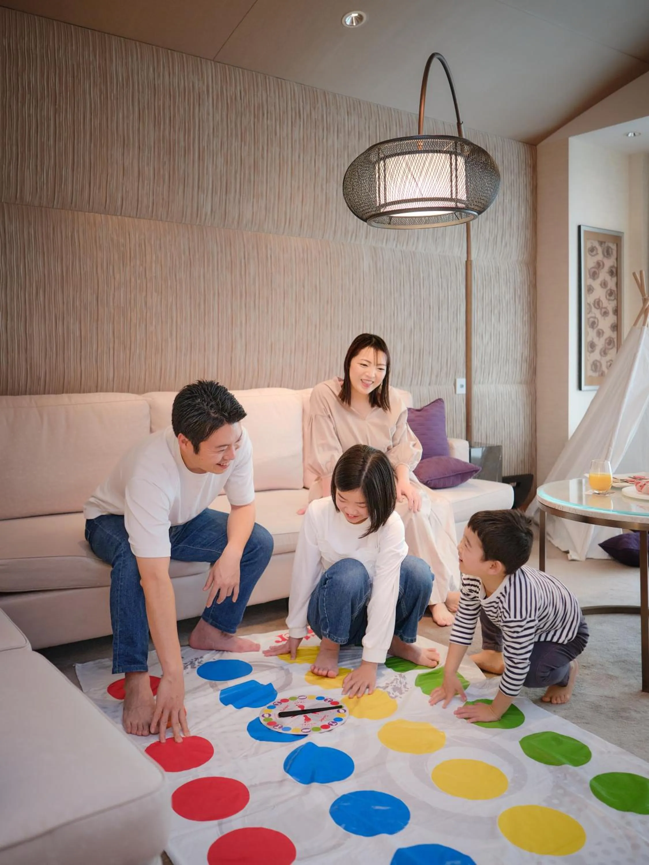Living room in Mandarin Oriental, Tokyo
