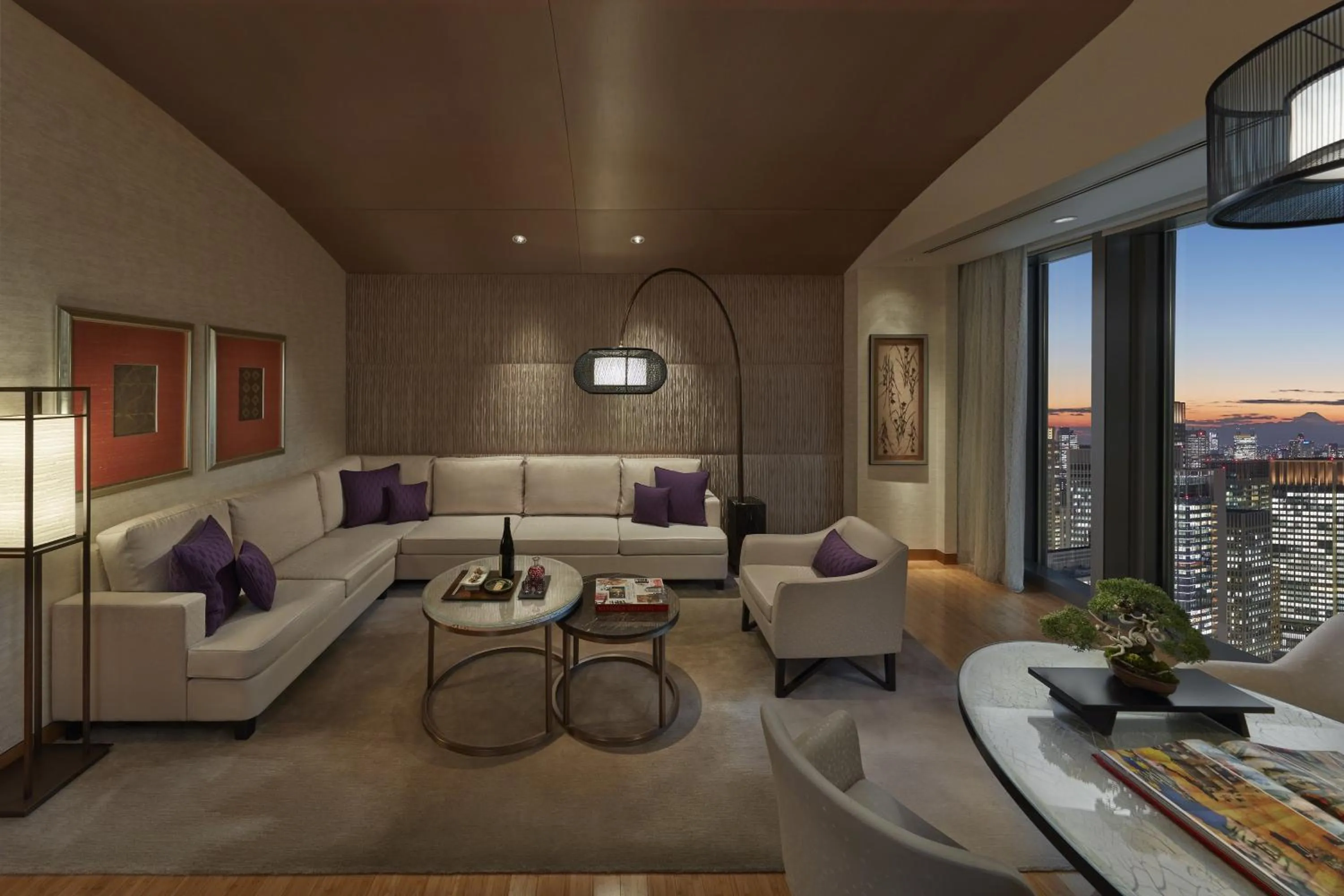 Photo of the whole room in Mandarin Oriental, Tokyo