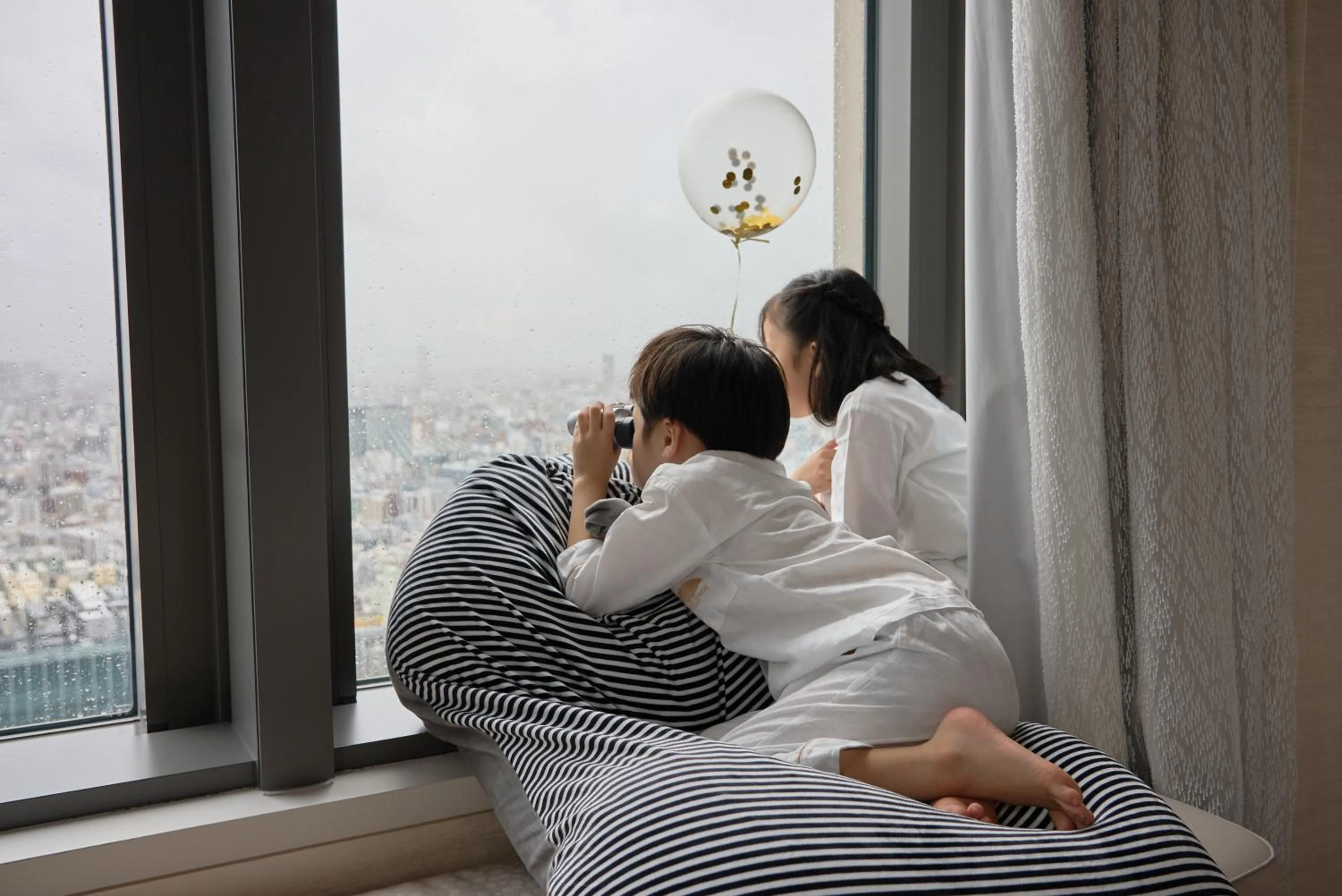 Family in Mandarin Oriental, Tokyo