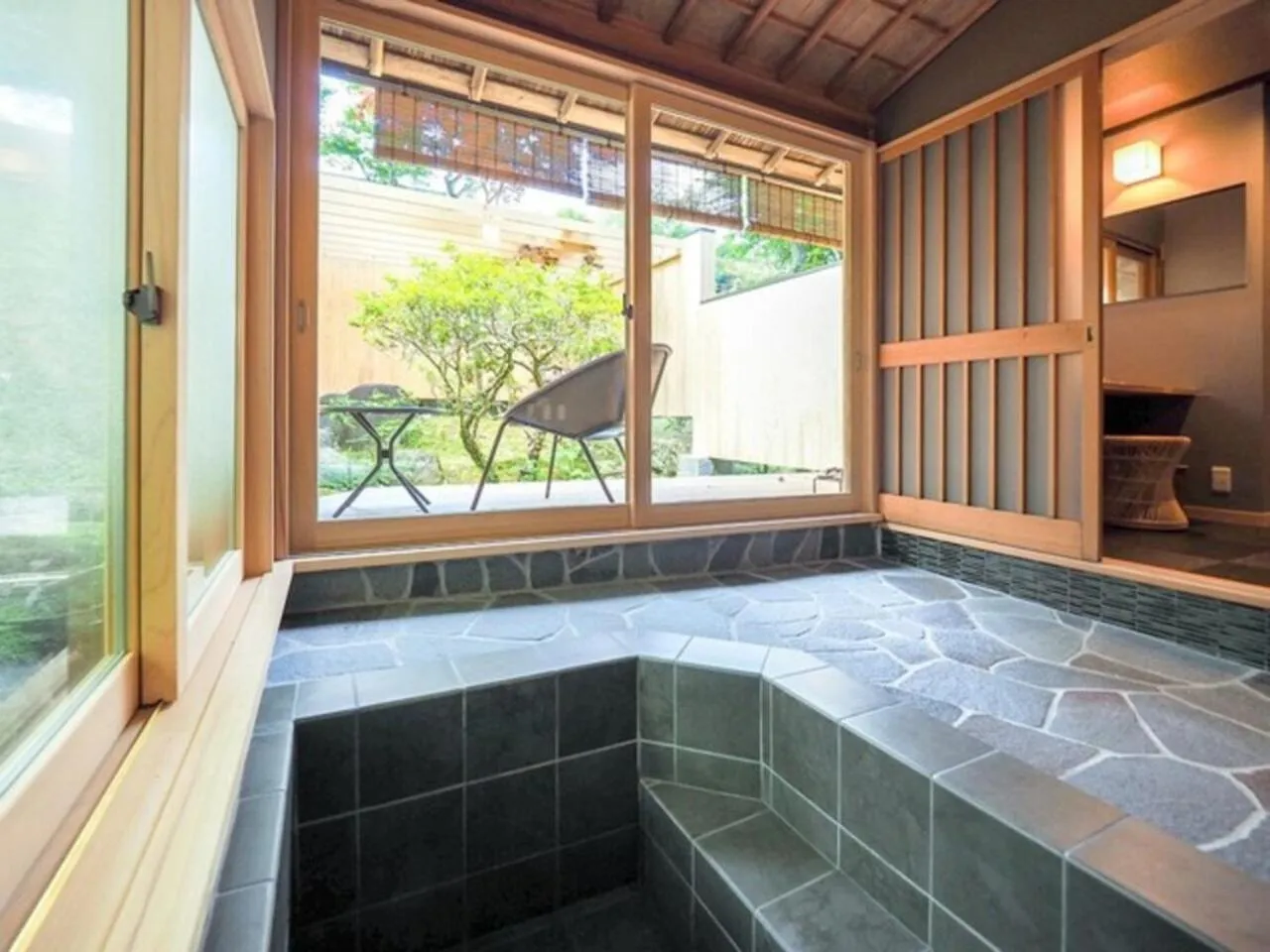 Hot Spring Bath in Arai Ryokan
