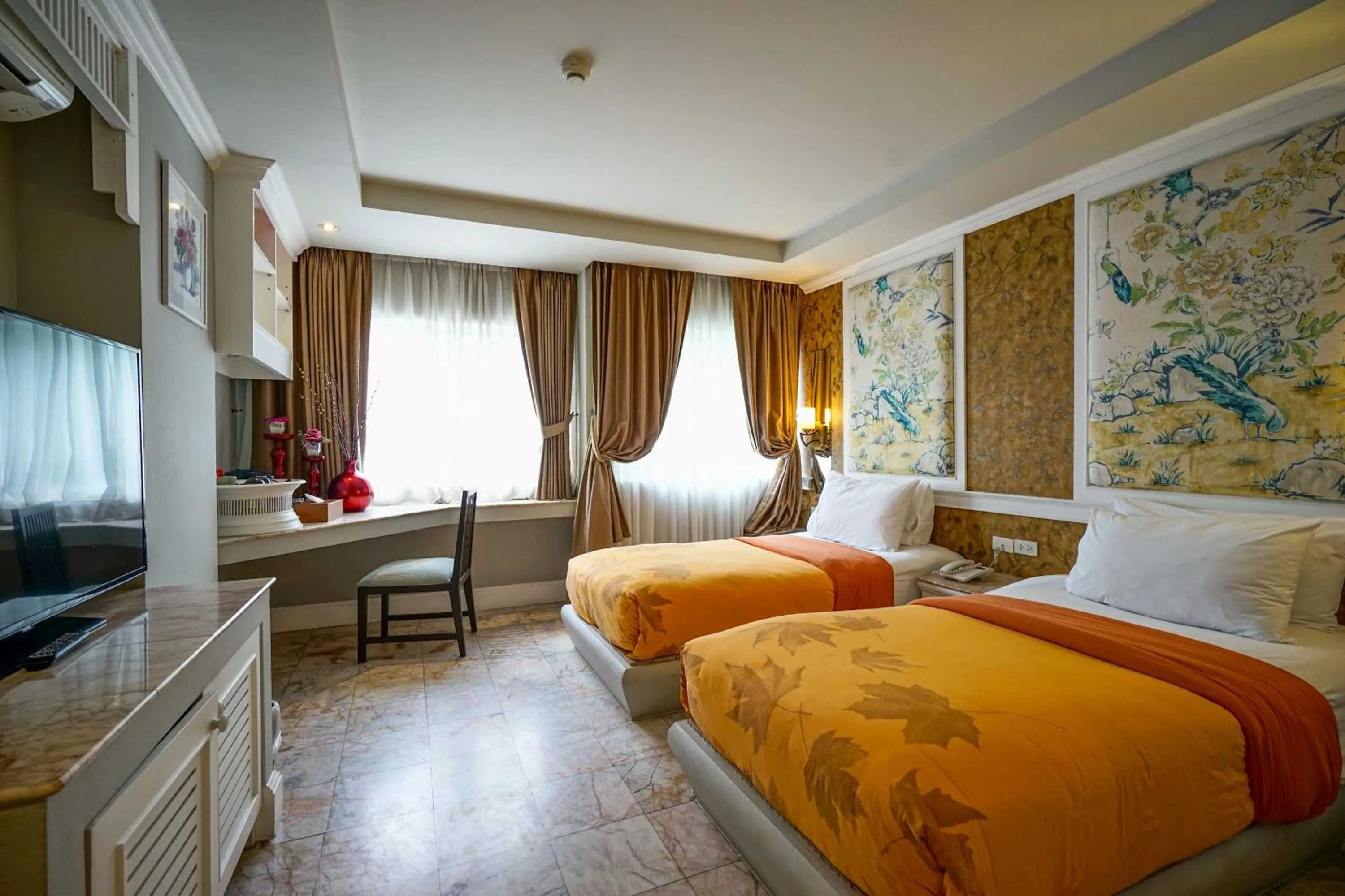 Bed in At Pingnakorn Nimman Hotel