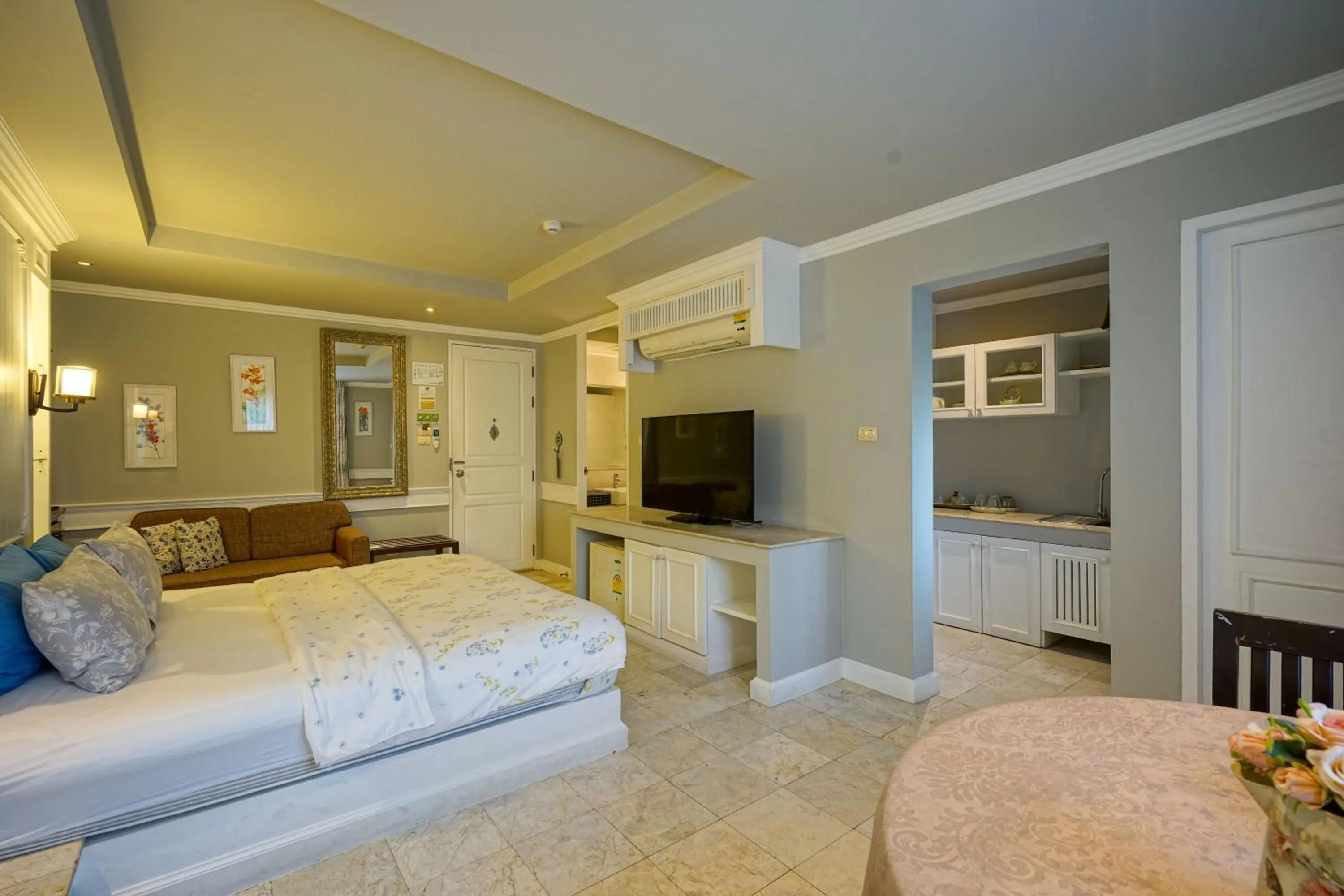 Bed in At Pingnakorn Nimman Hotel