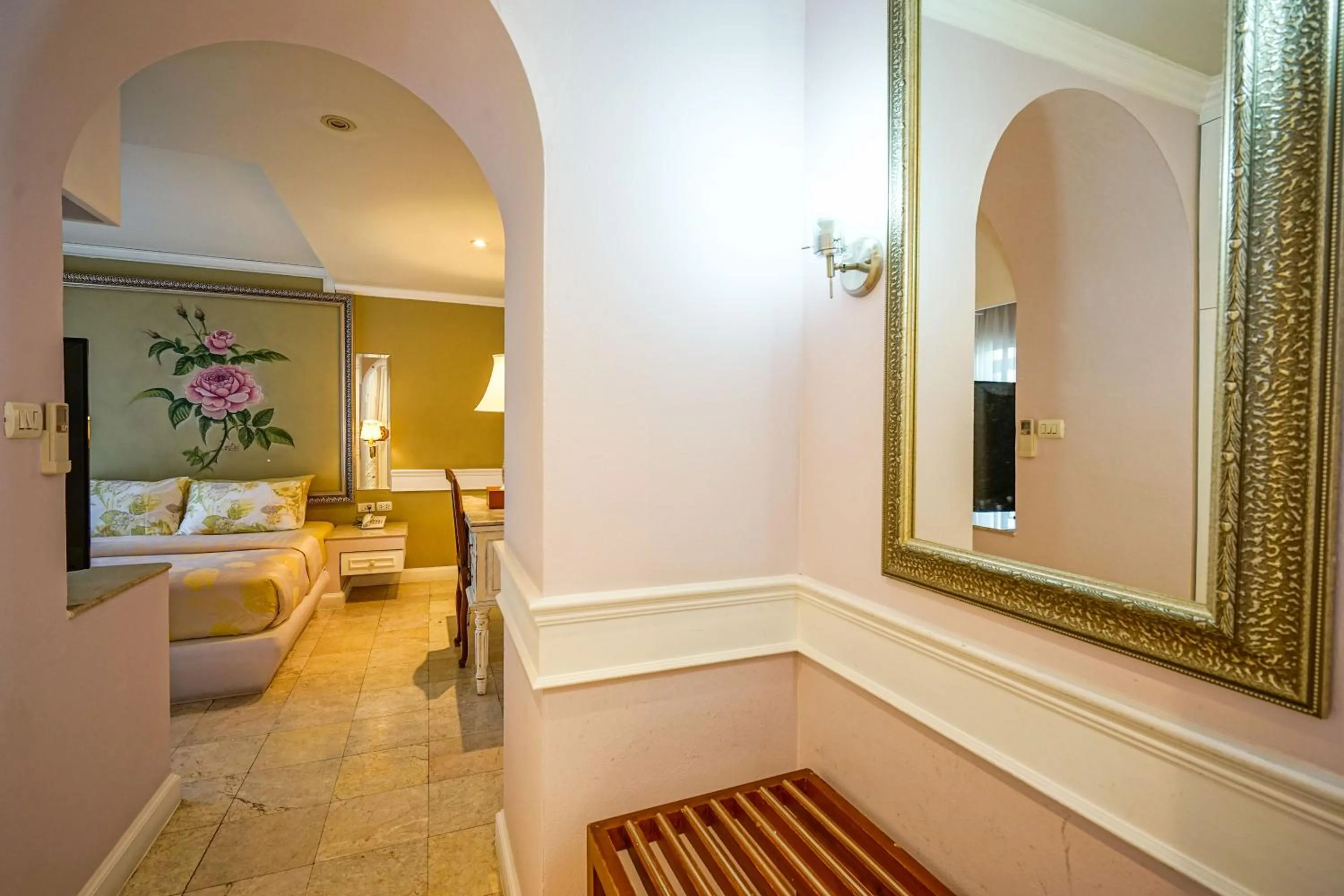 Photo of the whole room, Bed in At Pingnakorn Nimman Hotel