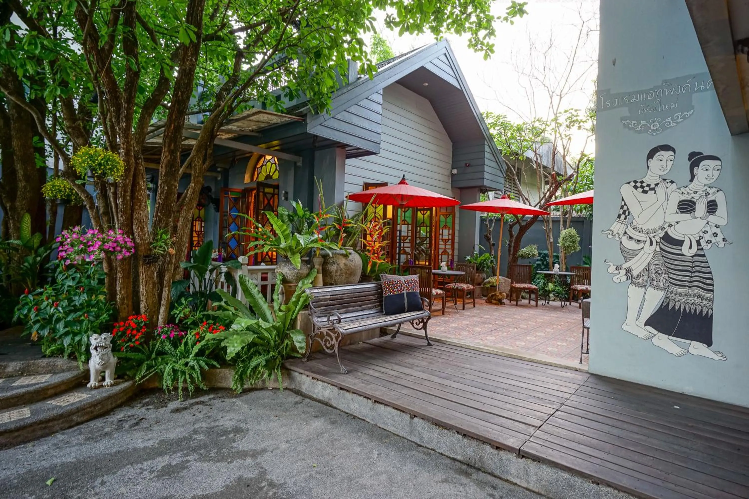 Property building in At Pingnakorn Nimman Hotel