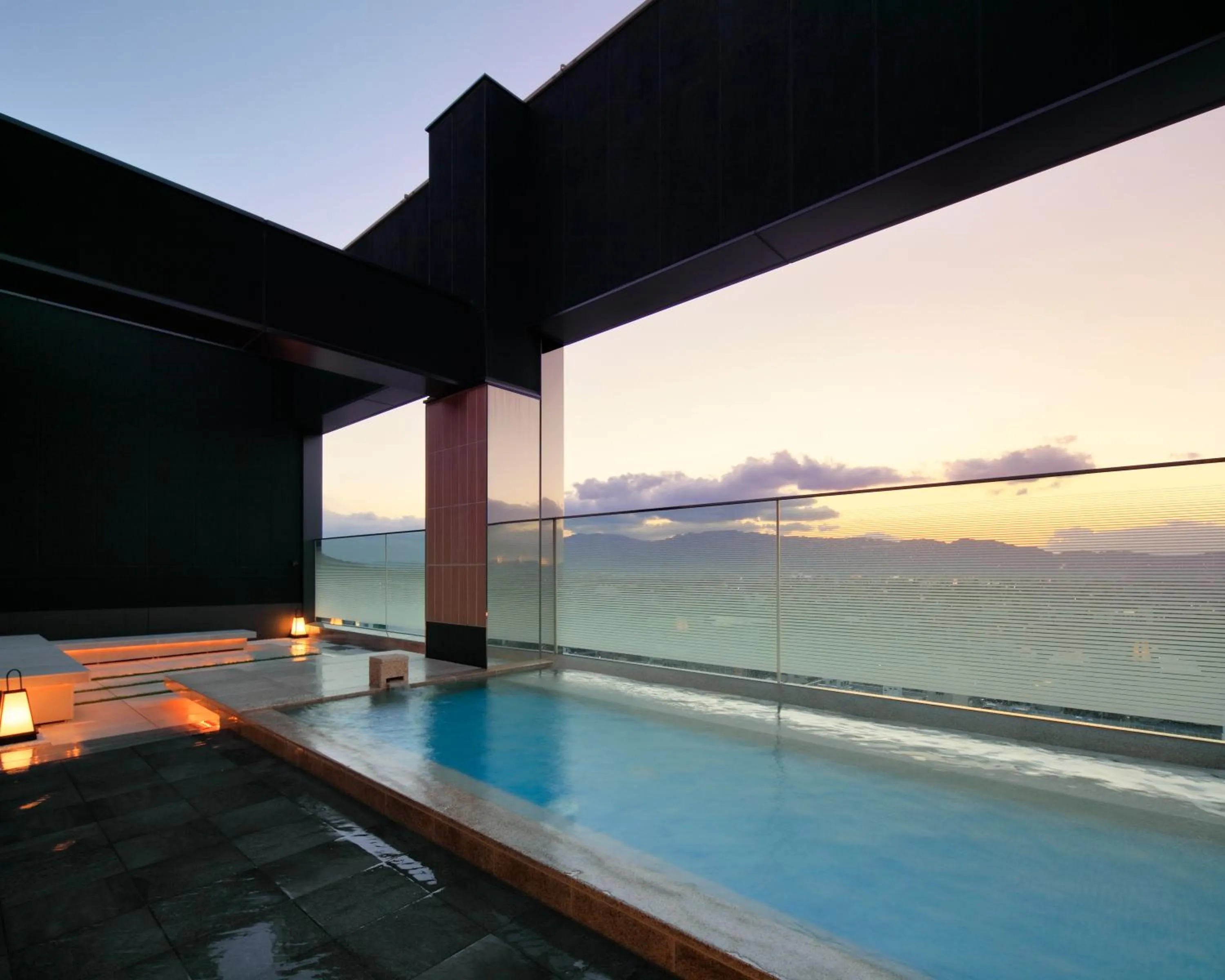 Open Air Bath in Candeo Hotels Nara Kashihara