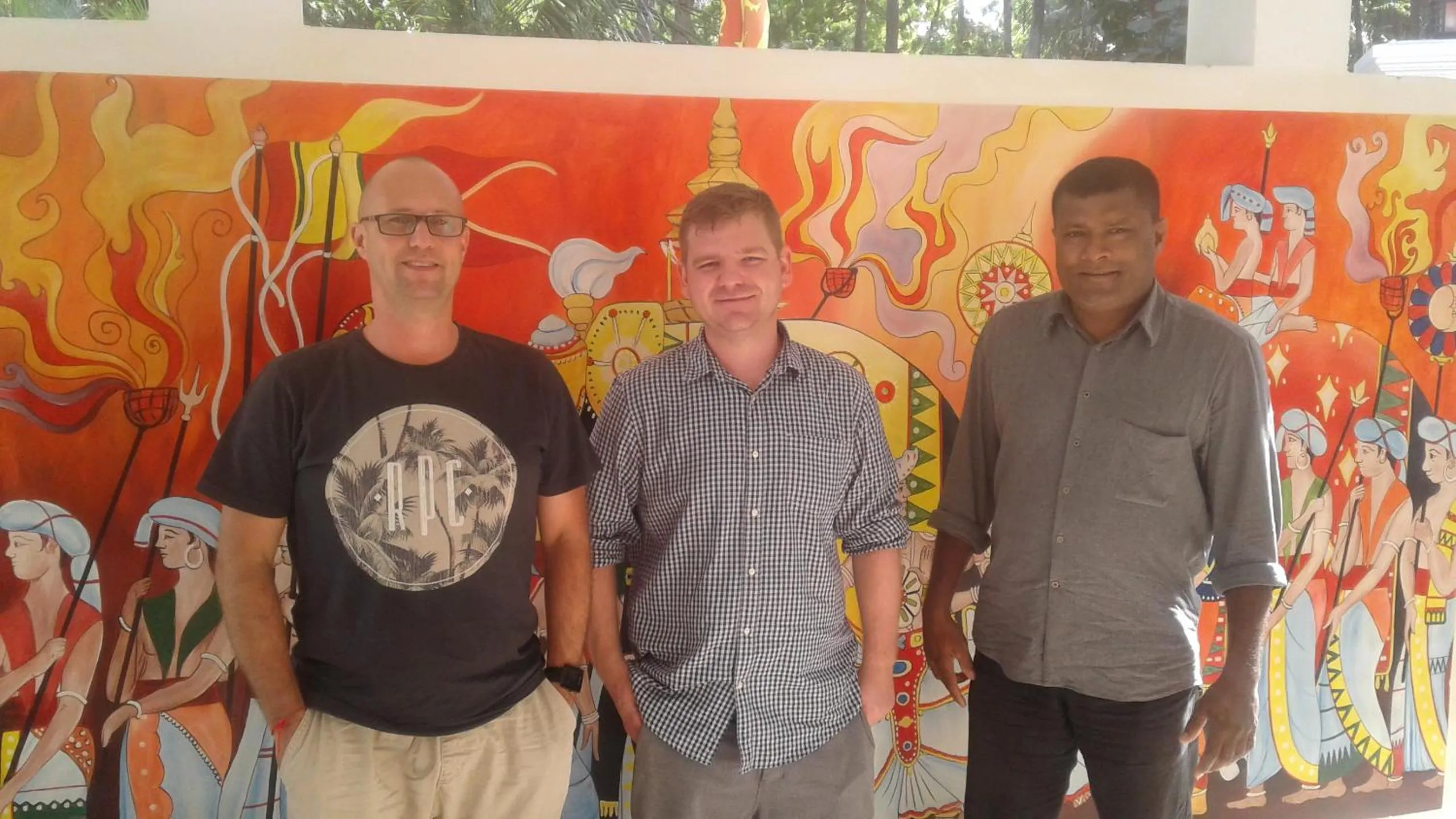 group of guests in Leonine Villa Yala