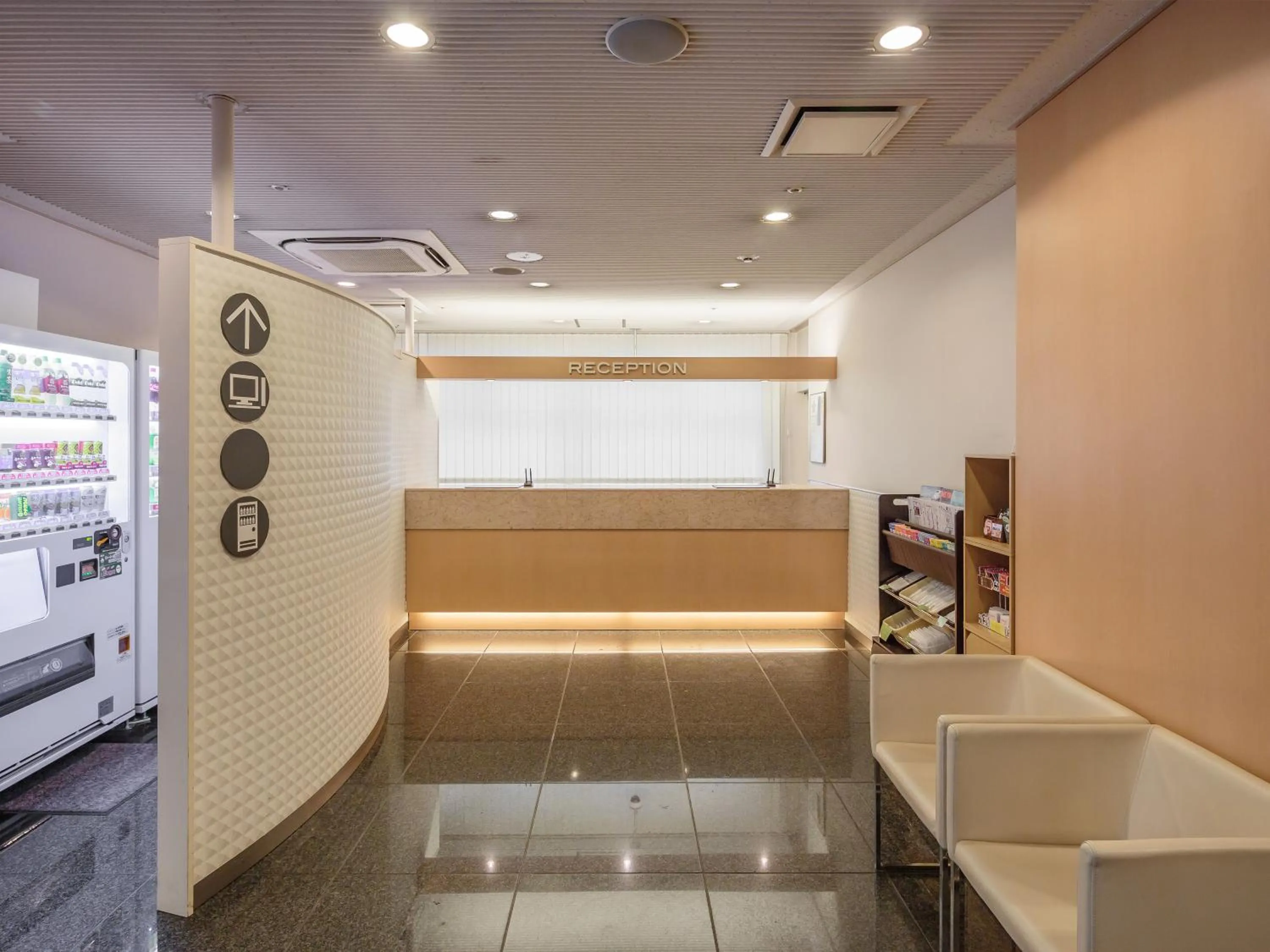 Lobby or reception in HOTEL MYSTAYS Higashi Ikebukuro