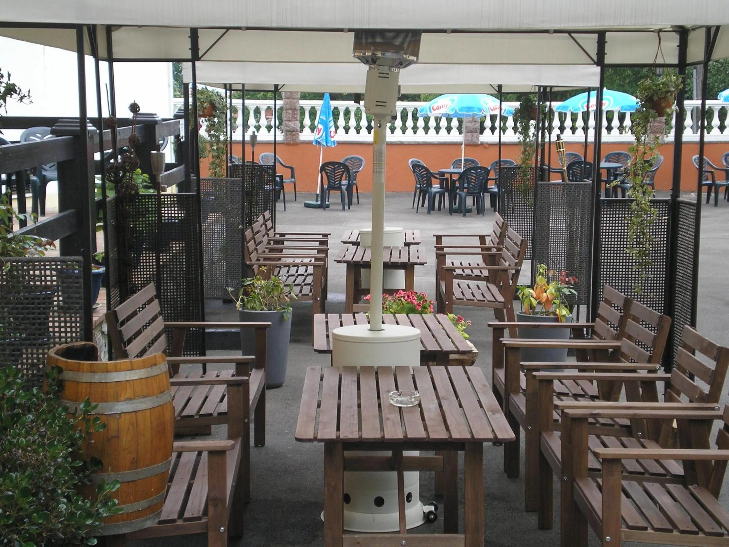 Patio in Hotel Alonso