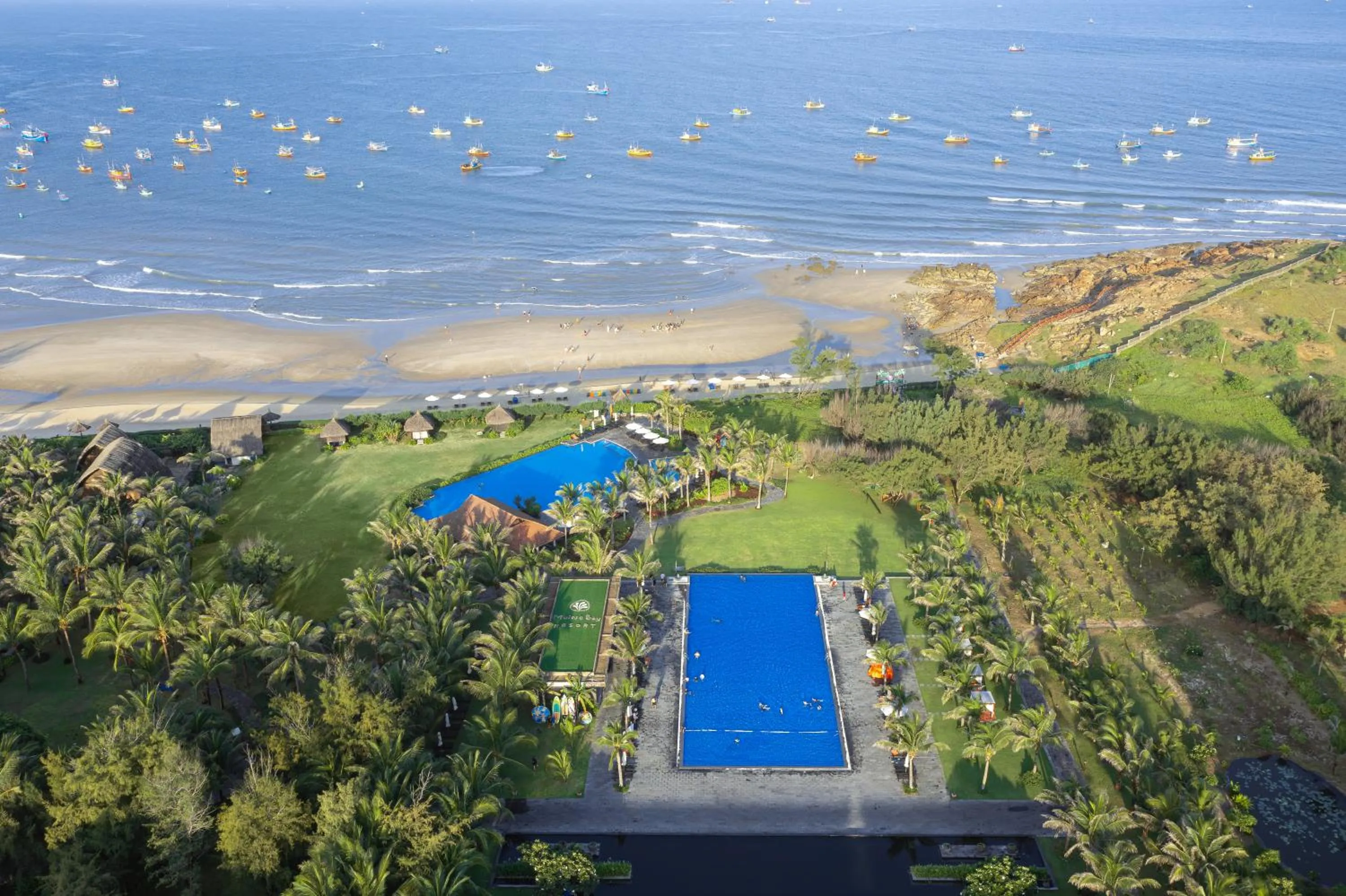 Bird's eye view in Muine Bay Resort