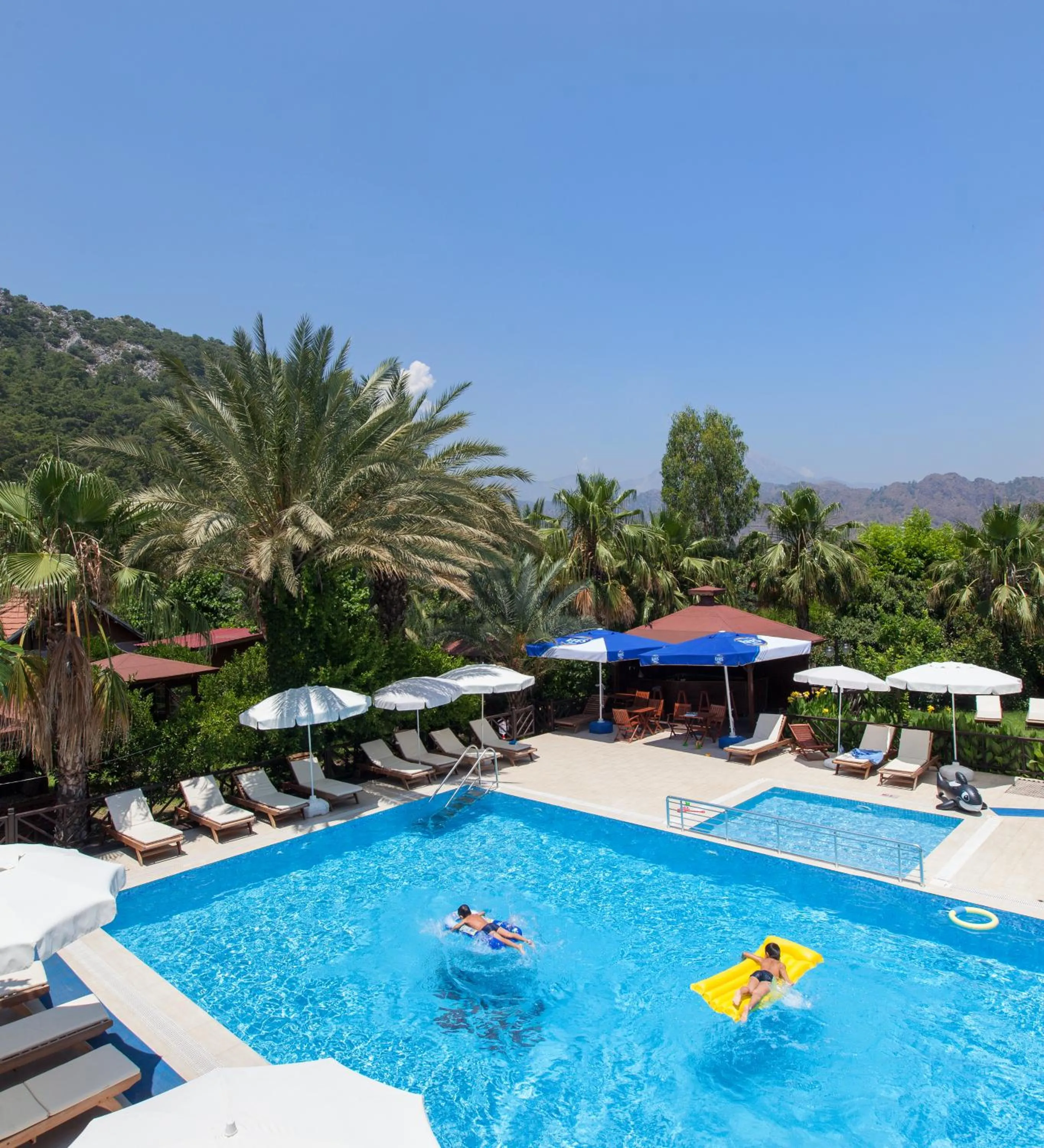 Pool view in Aida Hotel