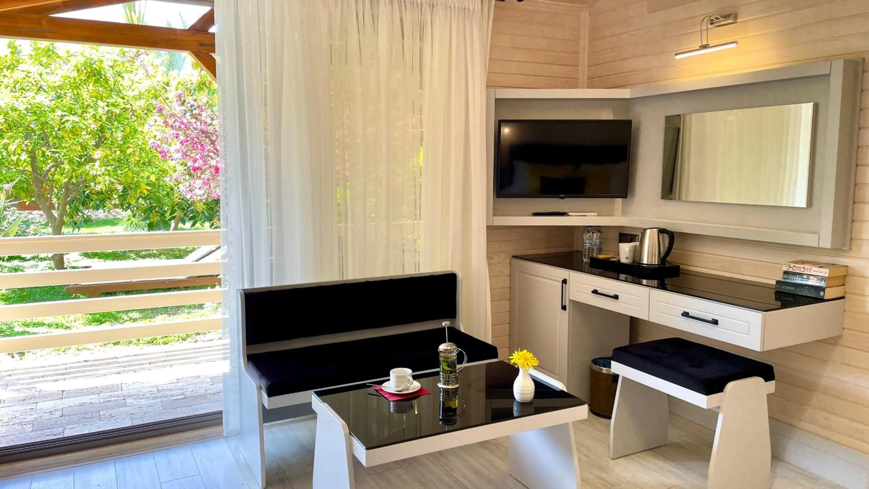 Seating area in Aida Hotel