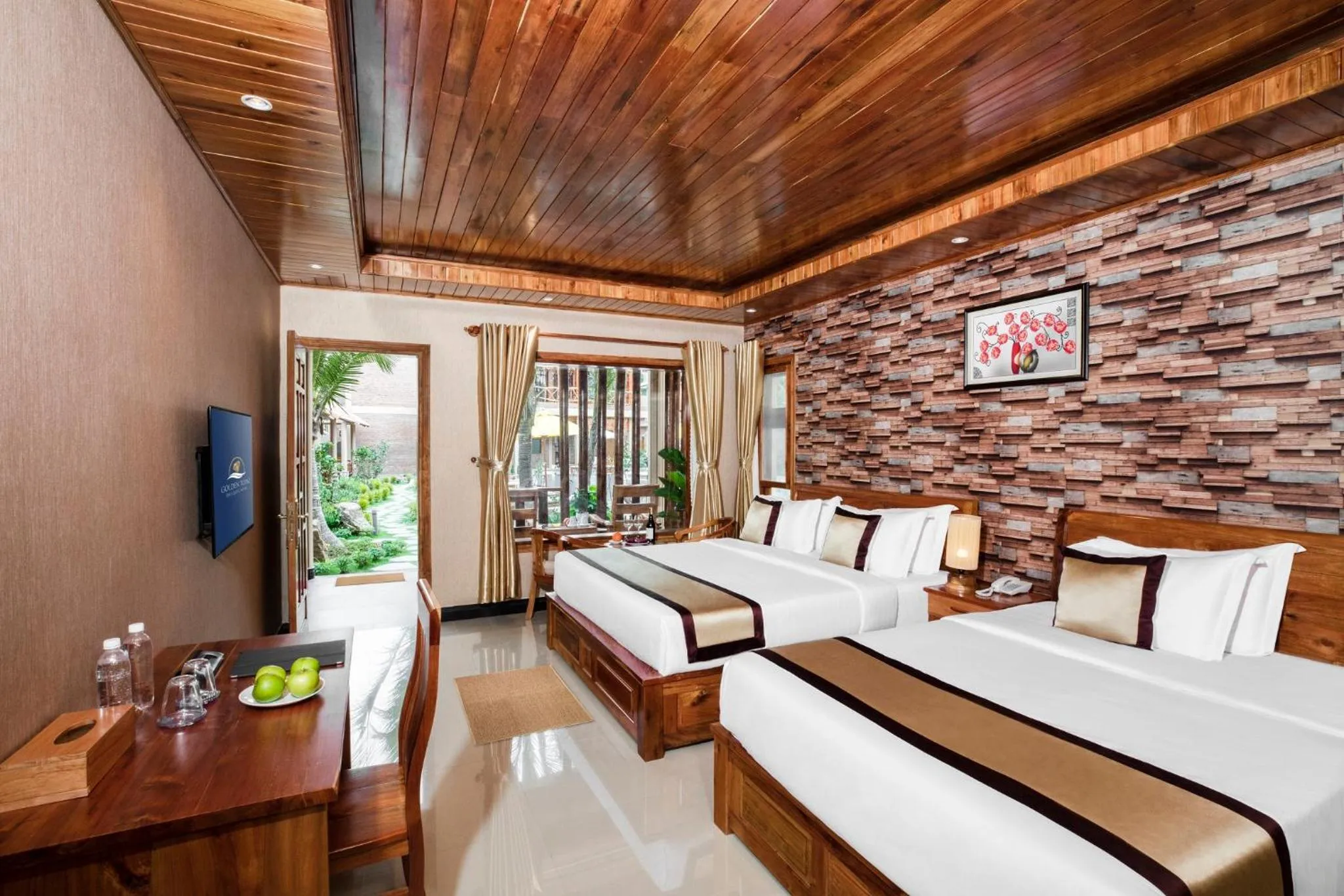 Bedroom, Bed in Golden Topaz Phu Quoc Resort
