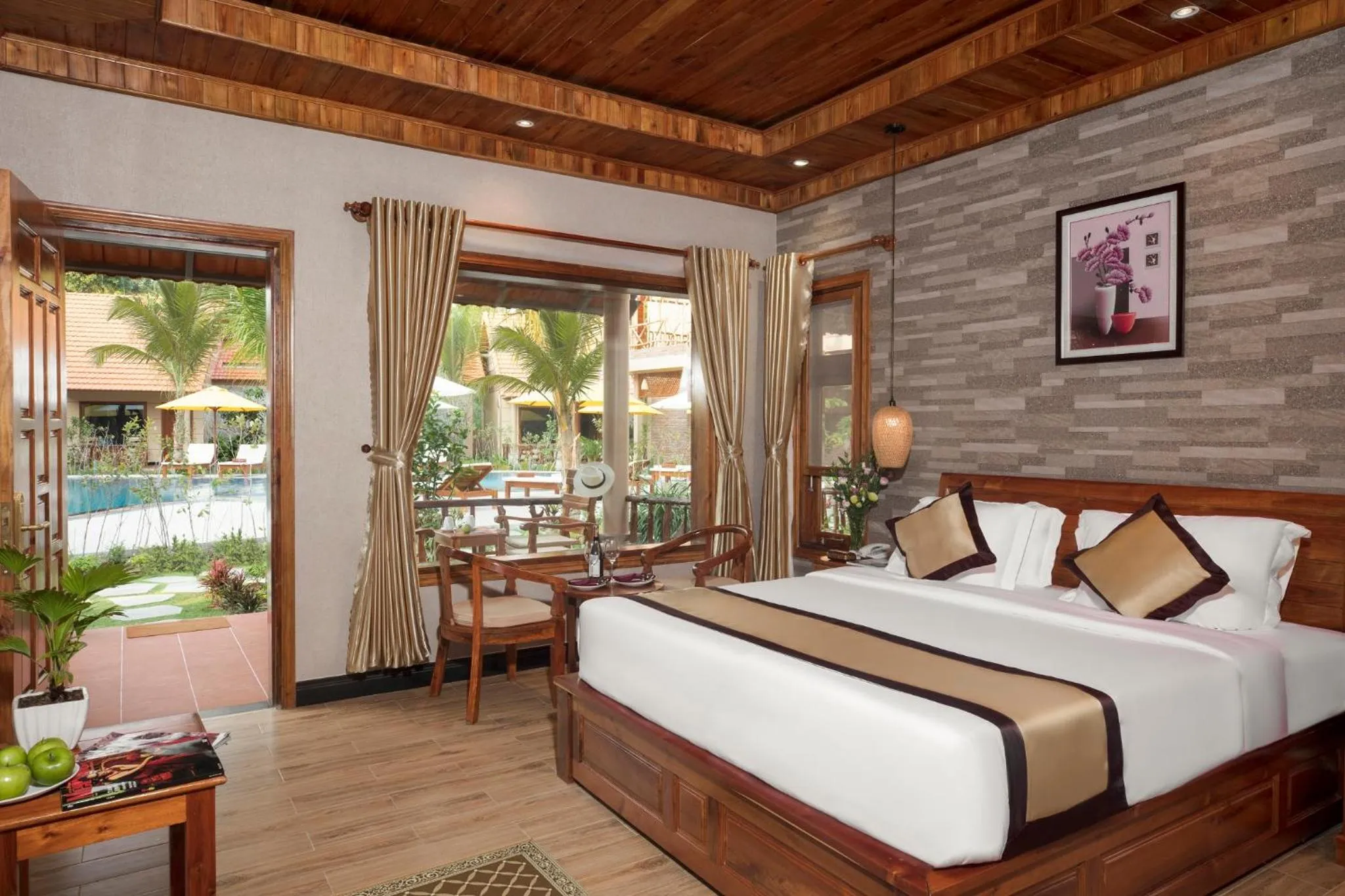 Photo of the whole room, Bed in Golden Topaz Phu Quoc Resort