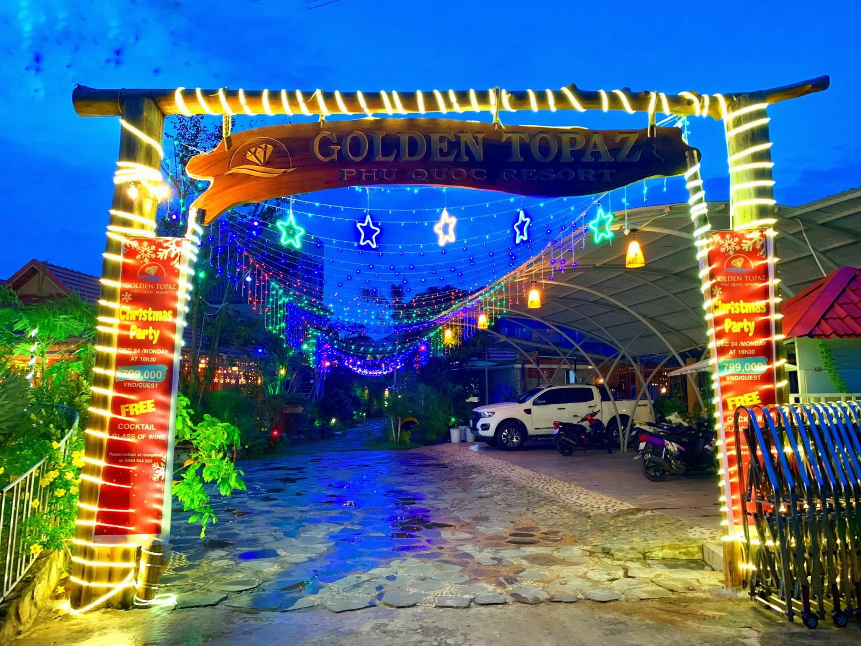 Lobby or reception in Golden Topaz Phu Quoc Resort