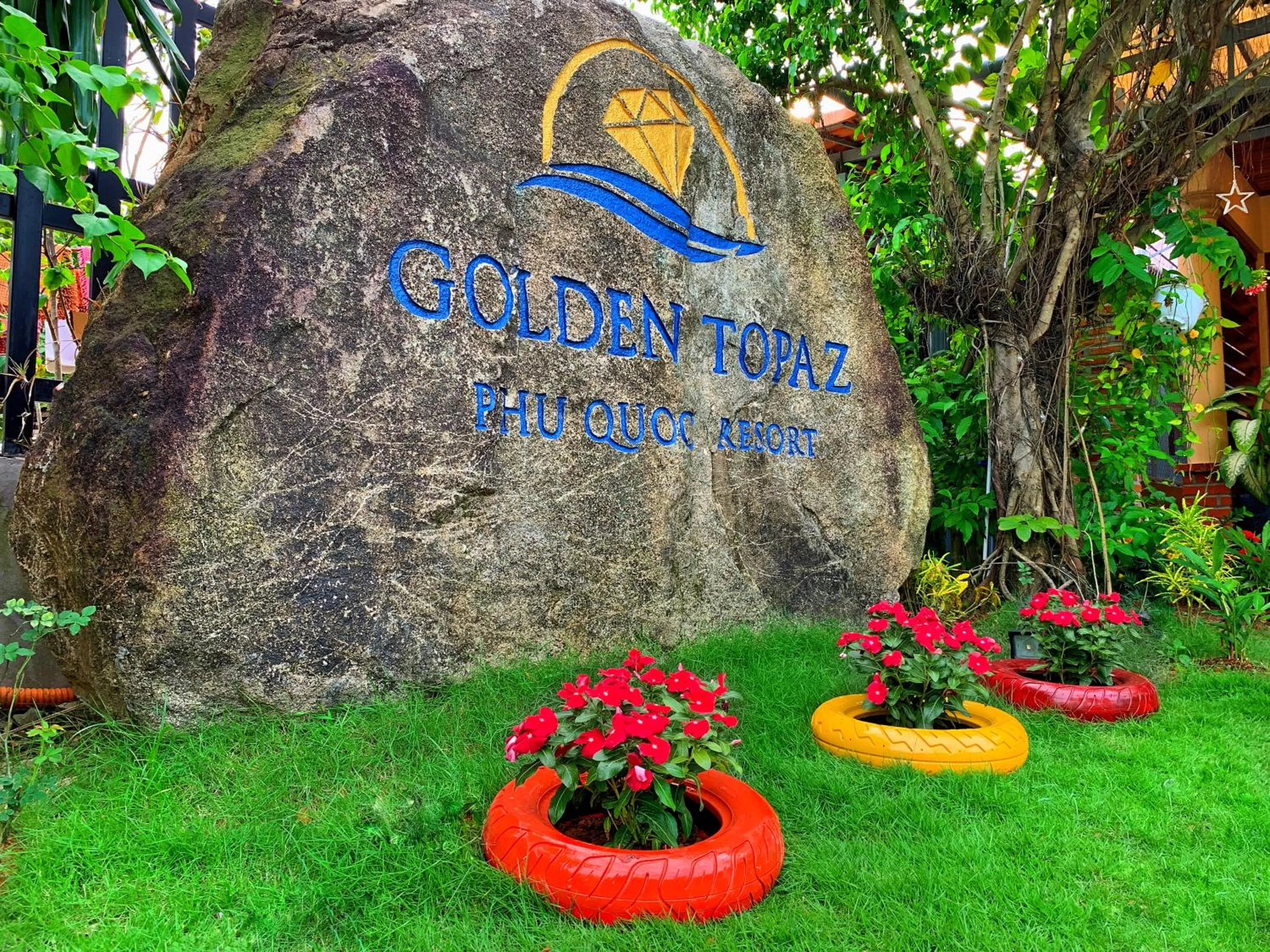 Property logo or sign in Golden Topaz Phu Quoc Resort