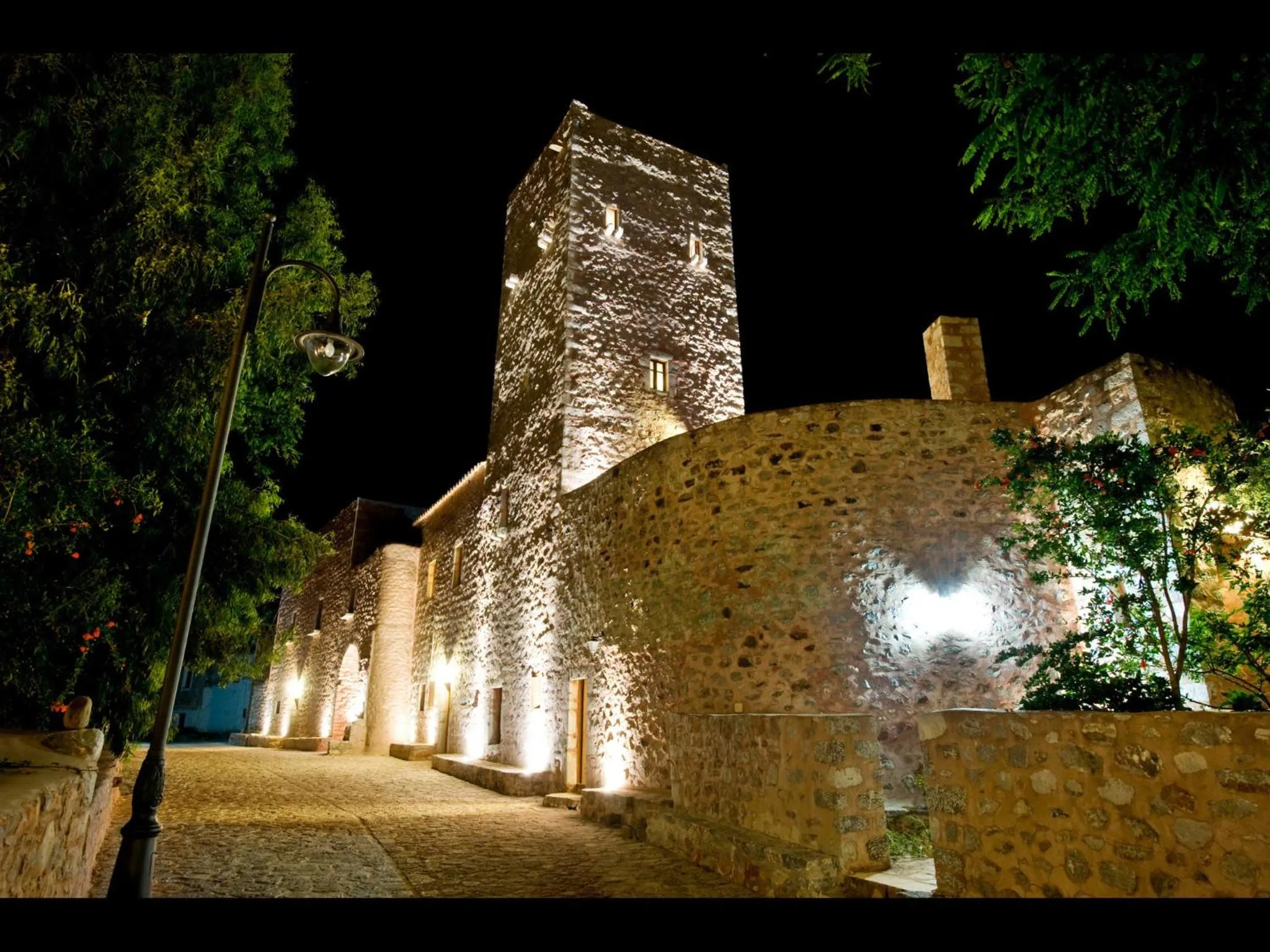 Facade/entrance in Arapakis Historic Castle