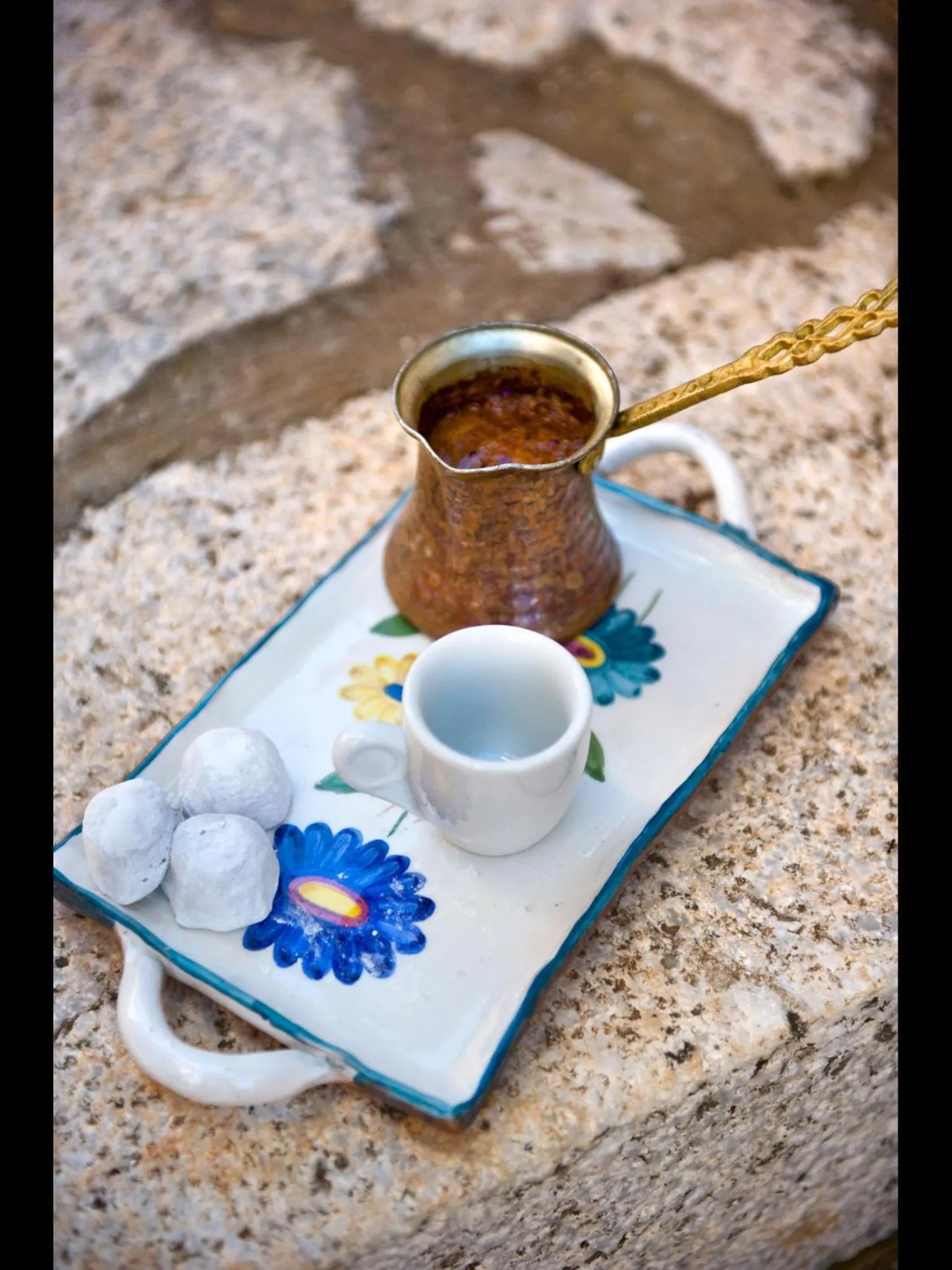 Food and drinks in Arapakis Historic Castle