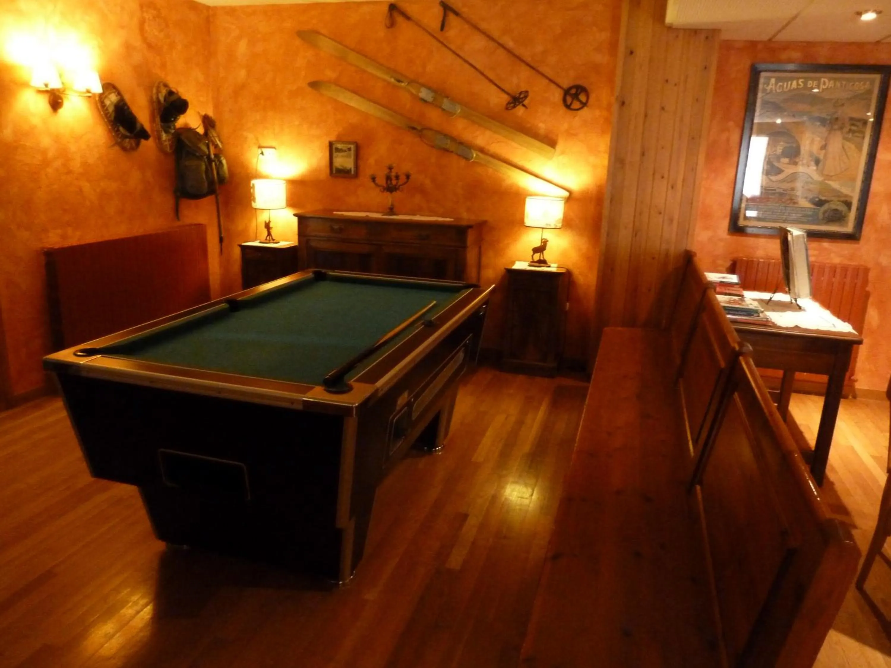 Billiard in Hotel Sabocos