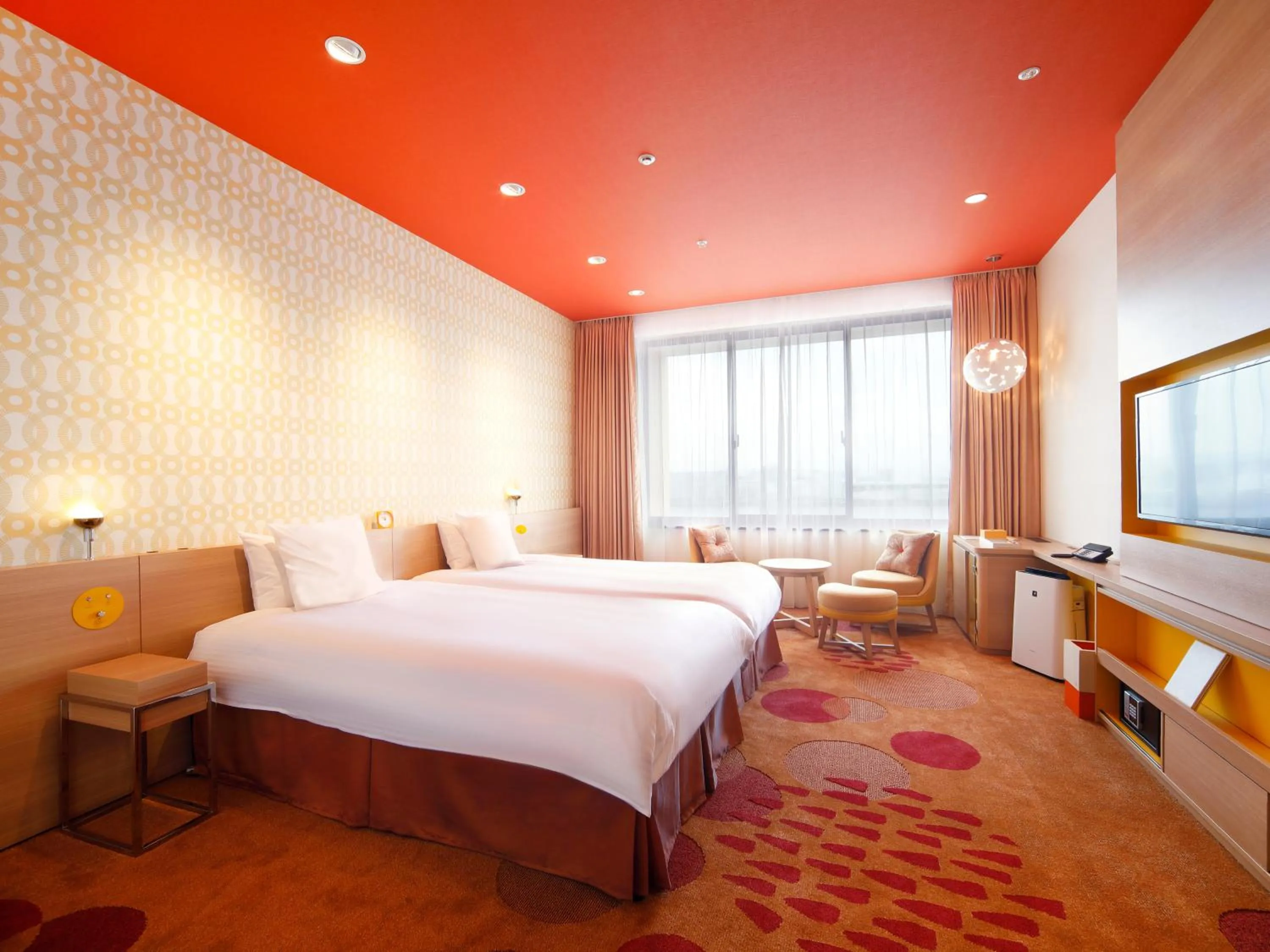 Bed in Hotel Universal Port Vita