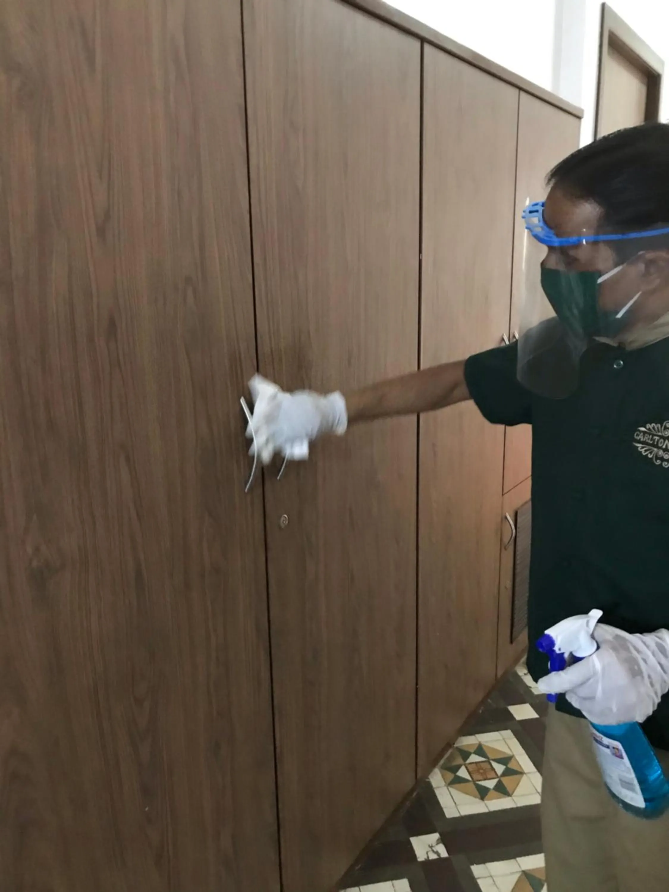 Staff in Carlton Hotel Mumbai - Behind Taj Mahal Palace Colaba Mumbai