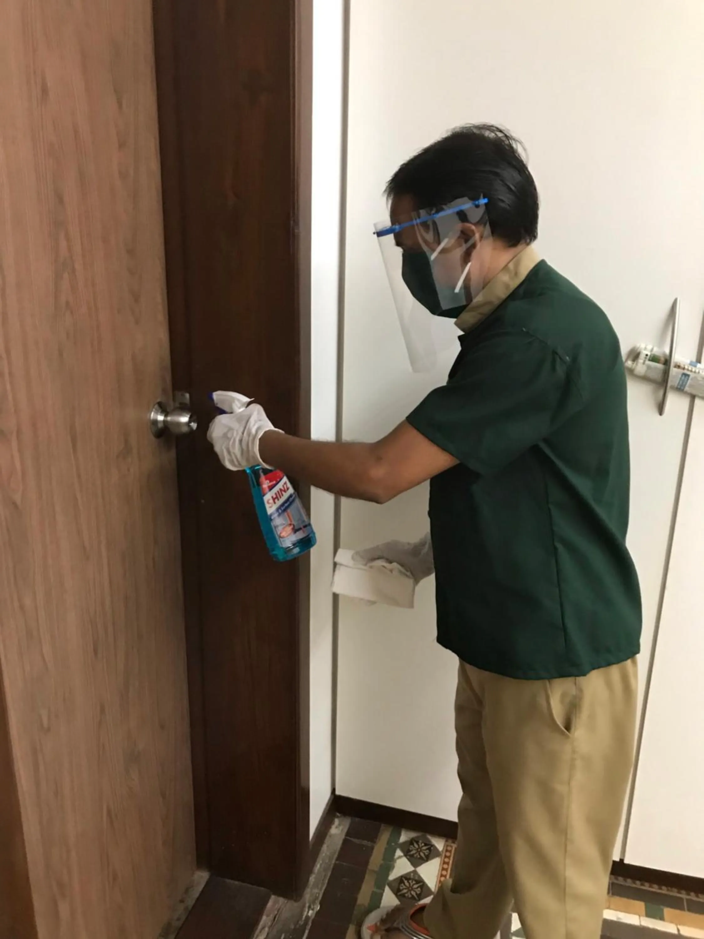 Staff in Carlton Hotel Mumbai - Behind Taj Mahal Palace Colaba Mumbai