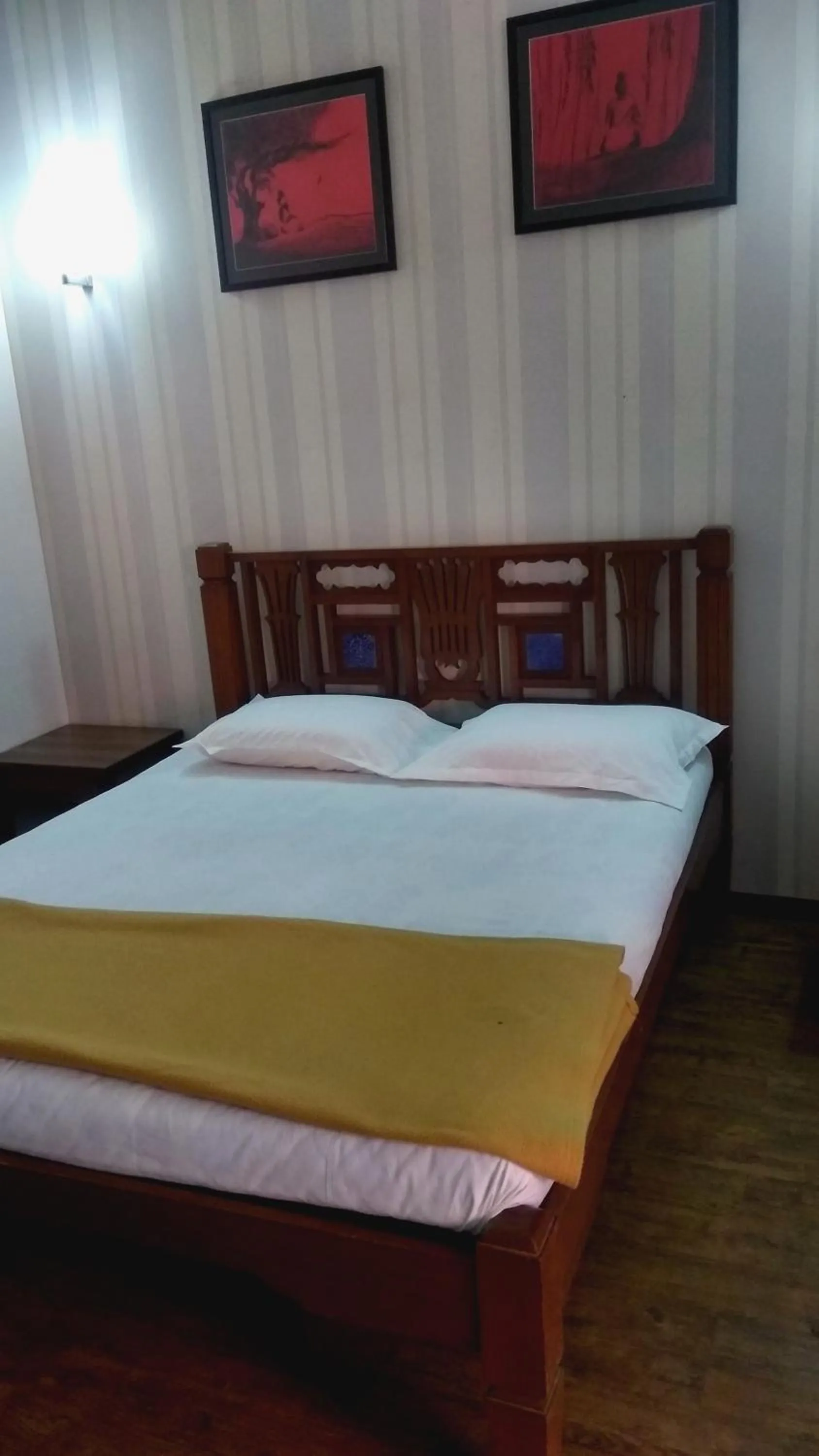 Bed in Carlton Hotel Mumbai - Behind Taj Mahal Palace Colaba Mumbai