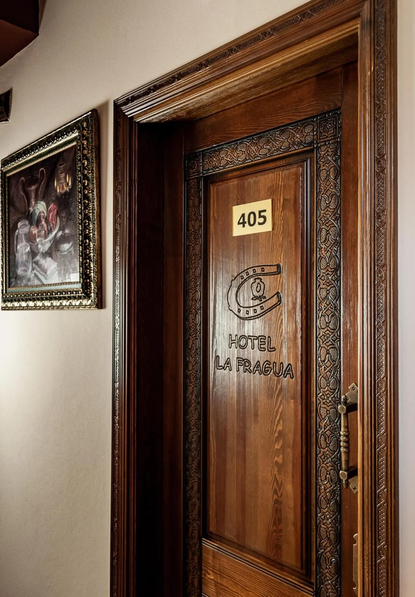 Decorative detail in Hotel La Fragua II
