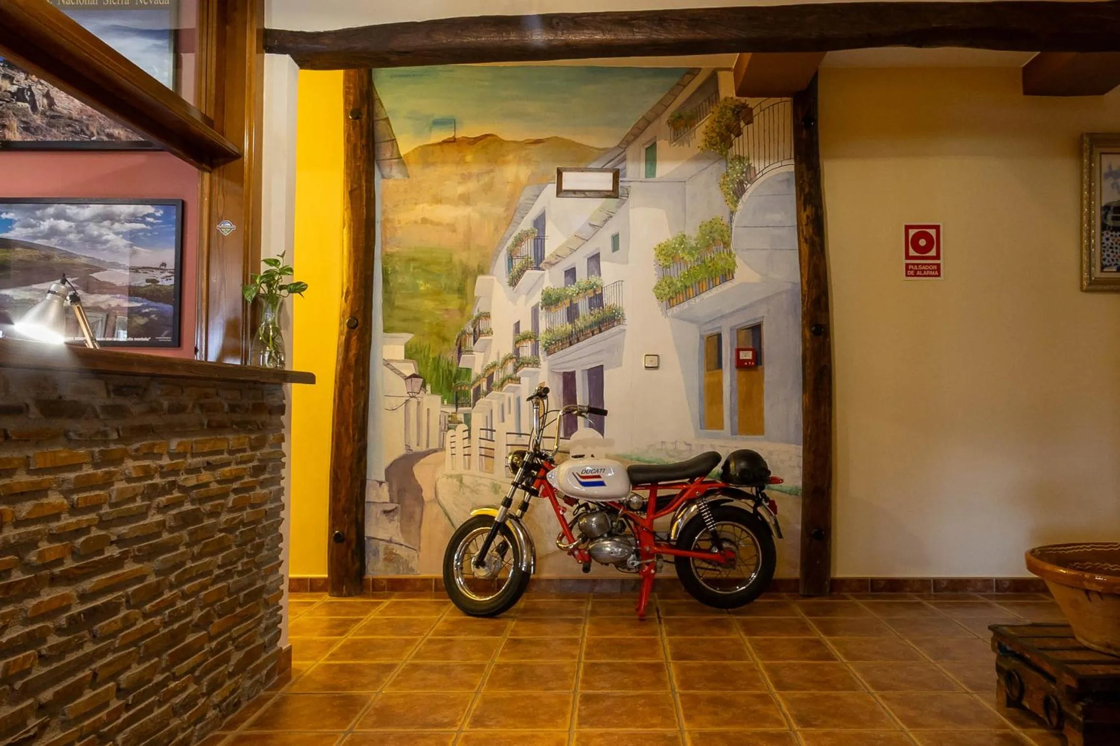 Lobby or reception in Hotel La Fragua II