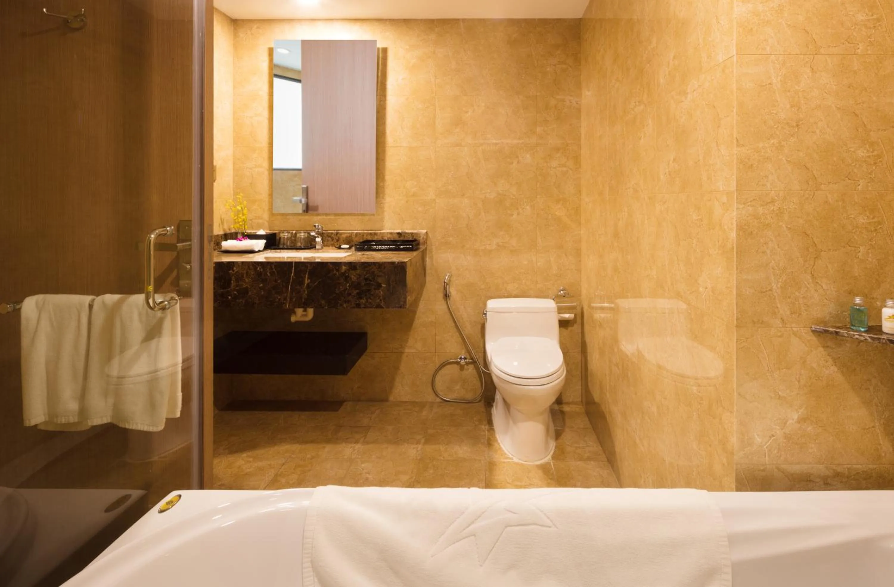 Bathroom in Sao Viet Nha Trang Hotel