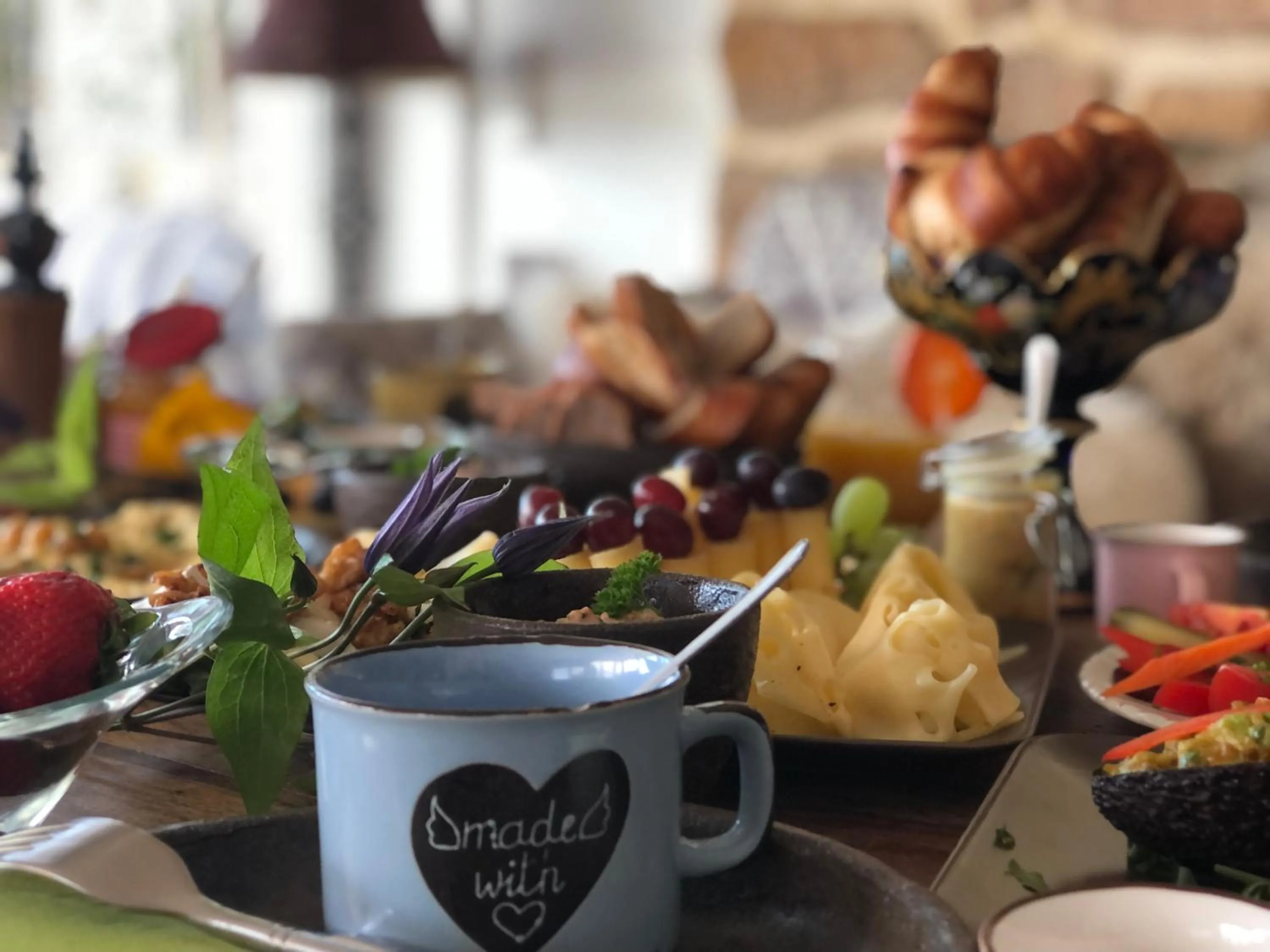 Breakfast in Strandhotel Kärntnerhof