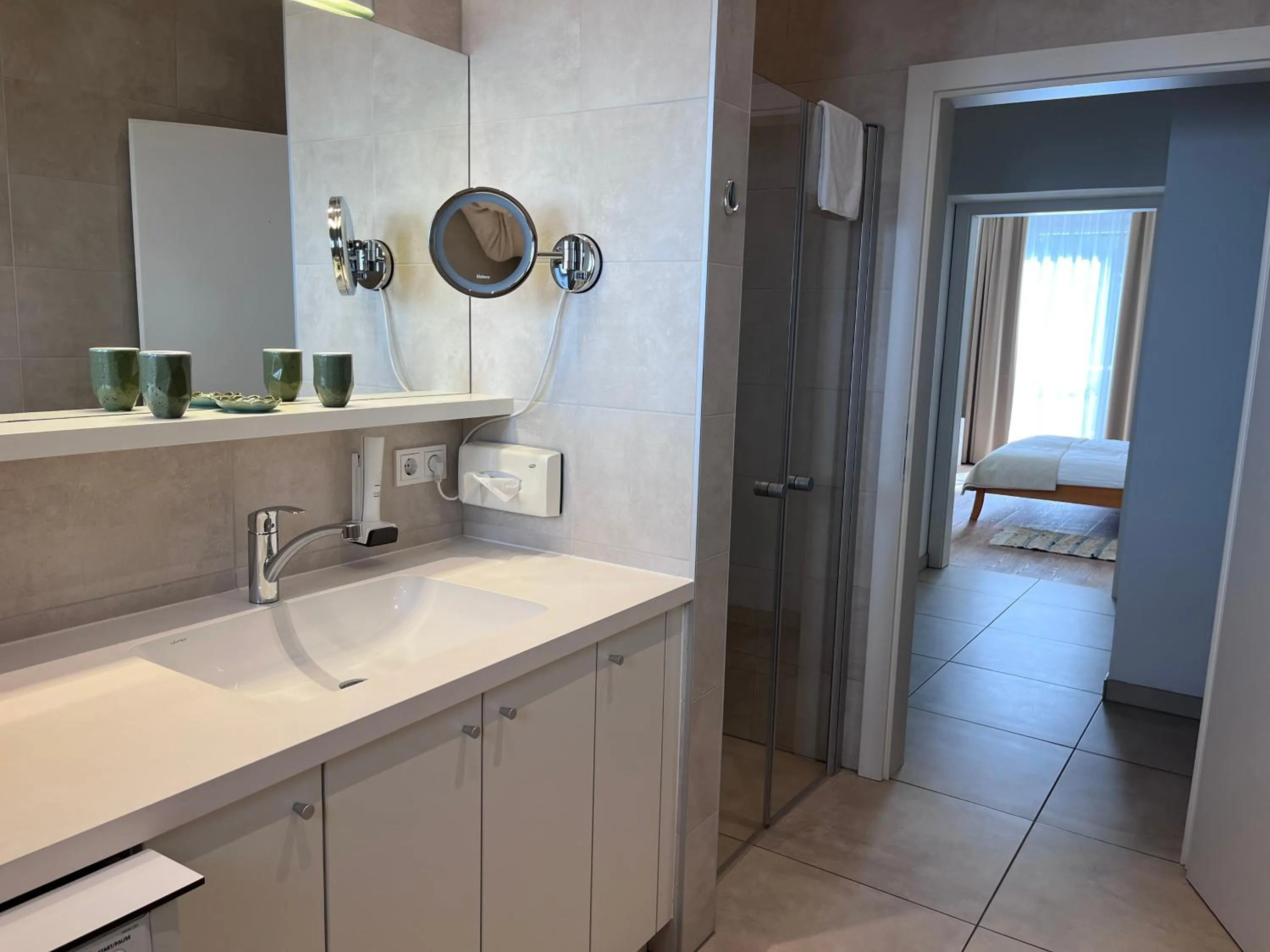 Bathroom in Strandhotel Kärntnerhof