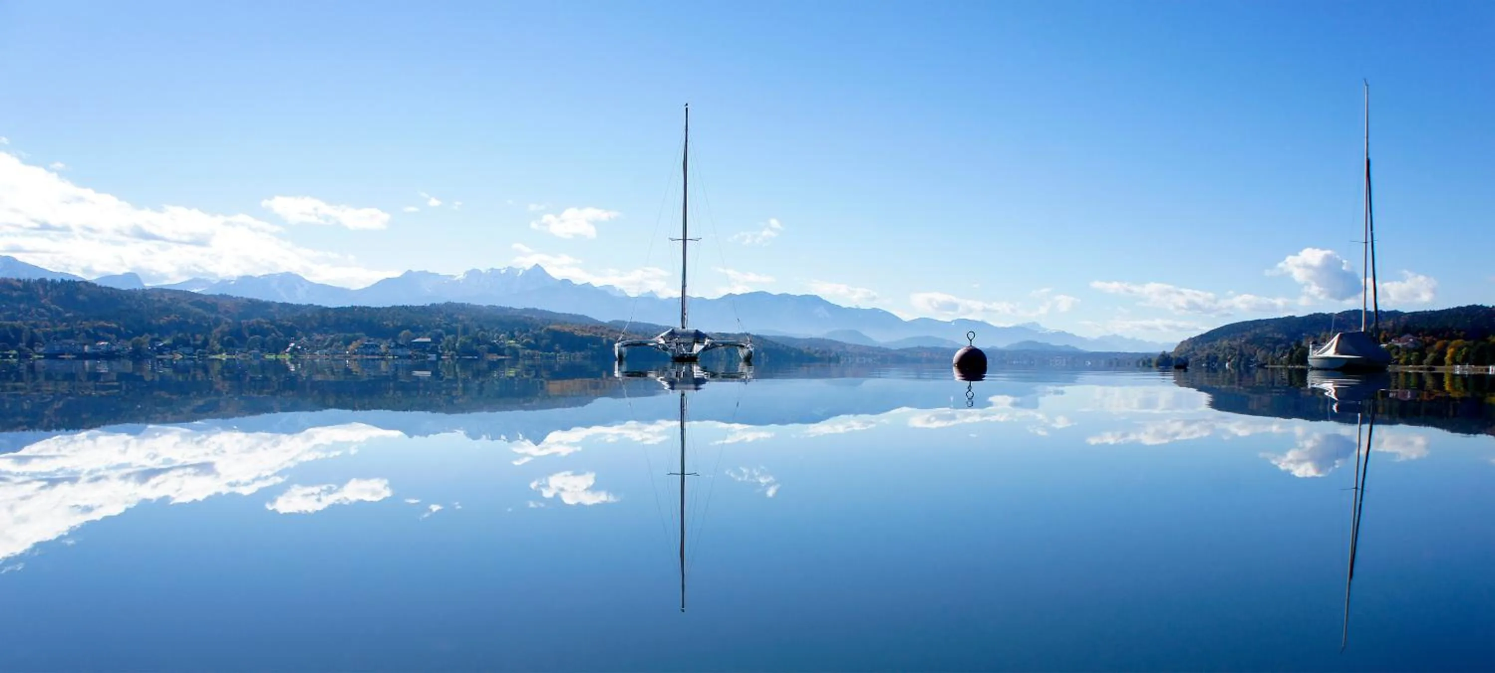 Lake view in Strandhotel Kärntnerhof