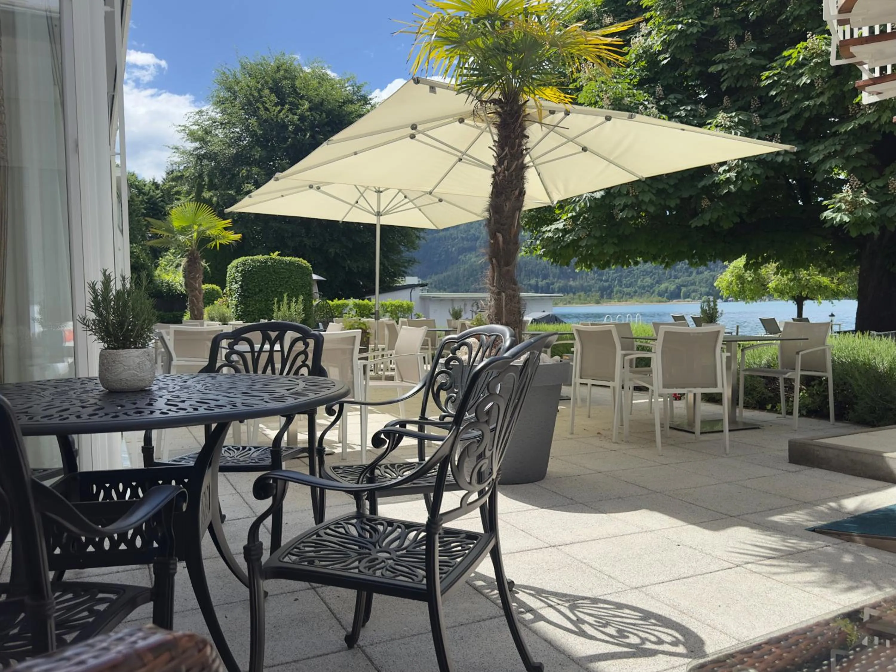 Restaurant/places to eat in Strandhotel Kärntnerhof