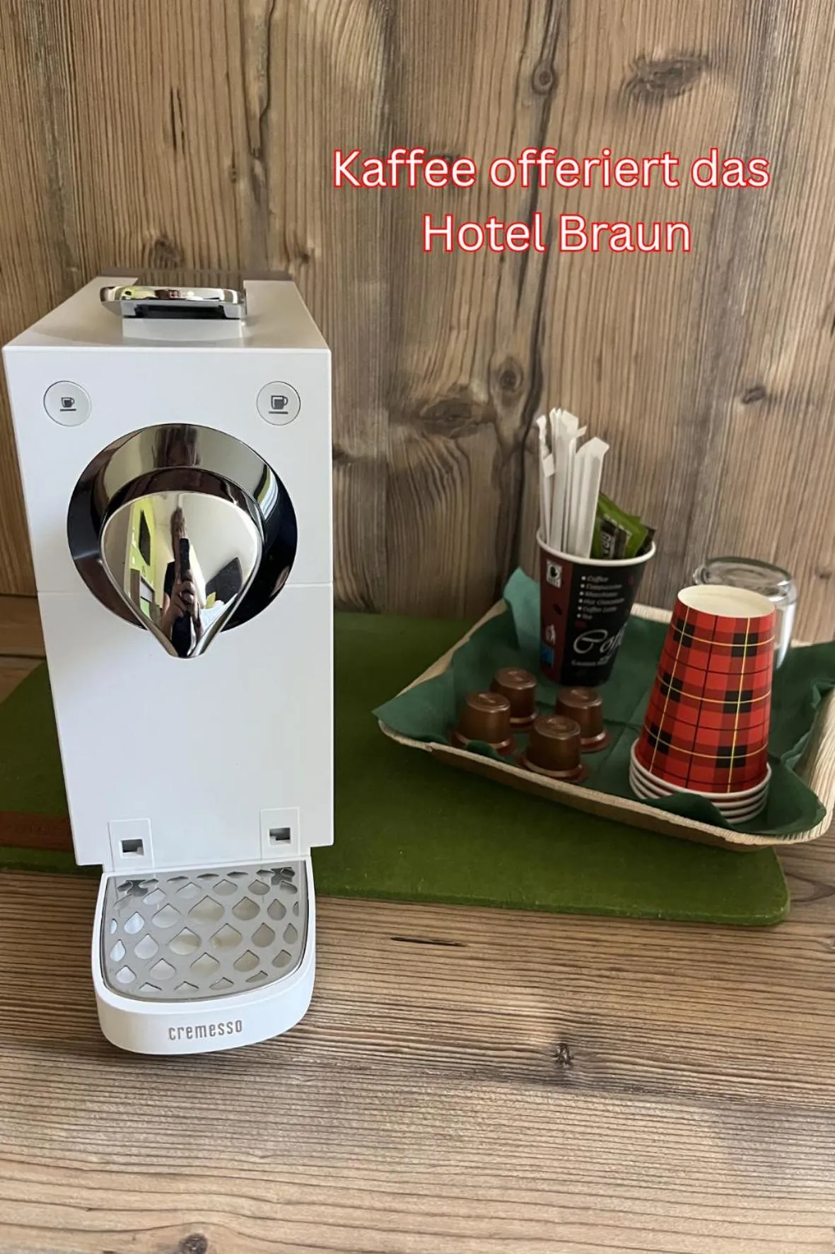 room service in Hotel Braun