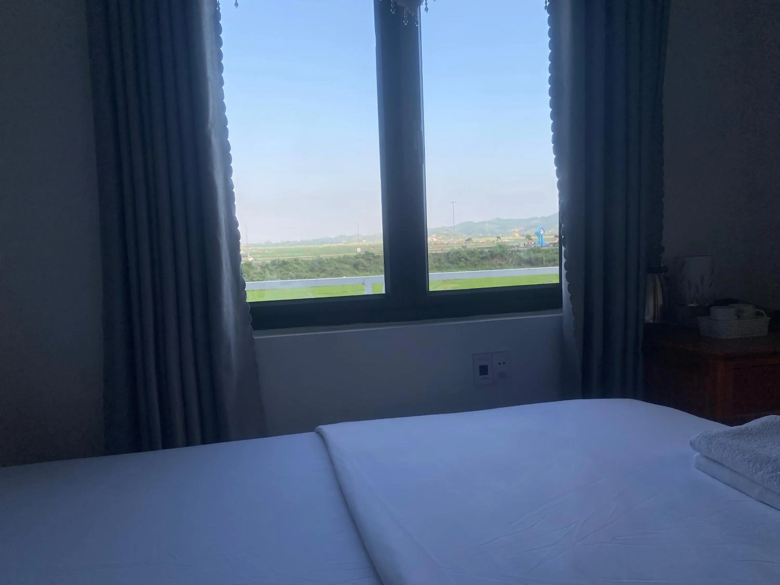 View (from property/room), Bed in Phong Nha - Tien's Cozy Homestay