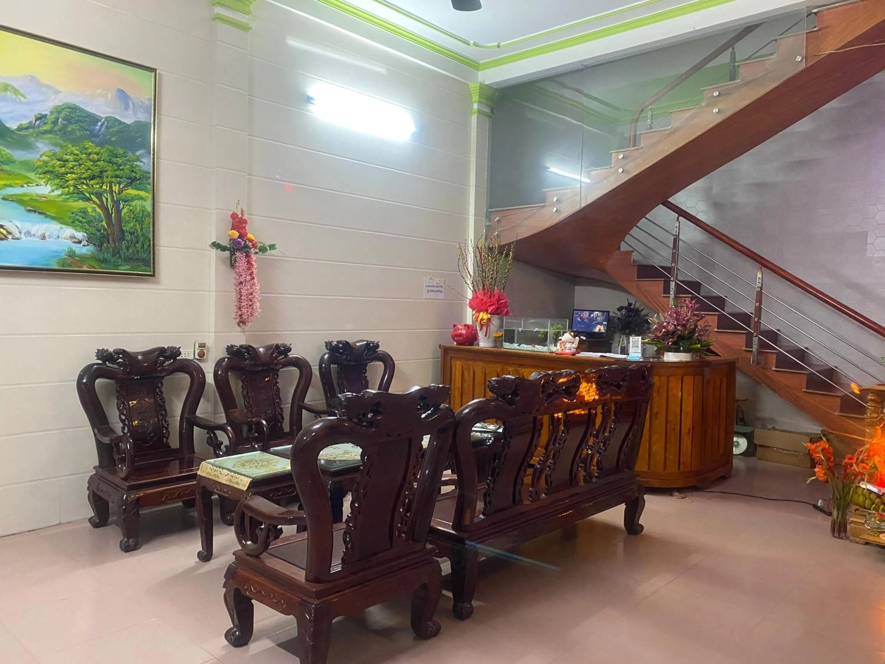 Living room in Phong Nha - Tien's Cozy Homestay