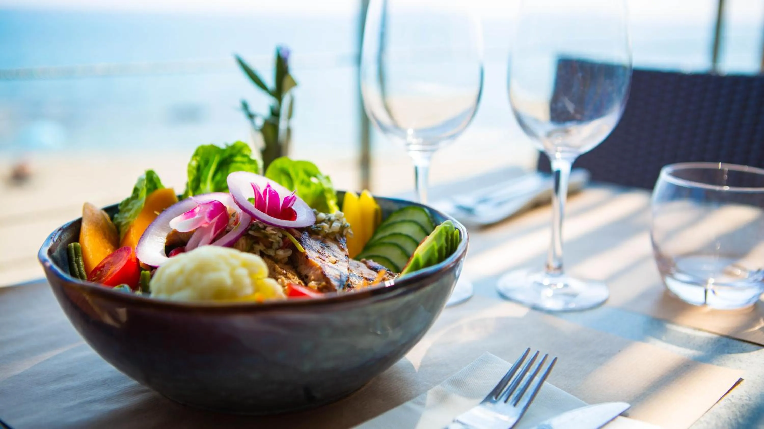 Restaurant/places to eat in BAGHEERA Village Naturiste