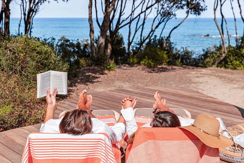 Balcony/Terrace in BAGHEERA Village Naturiste
