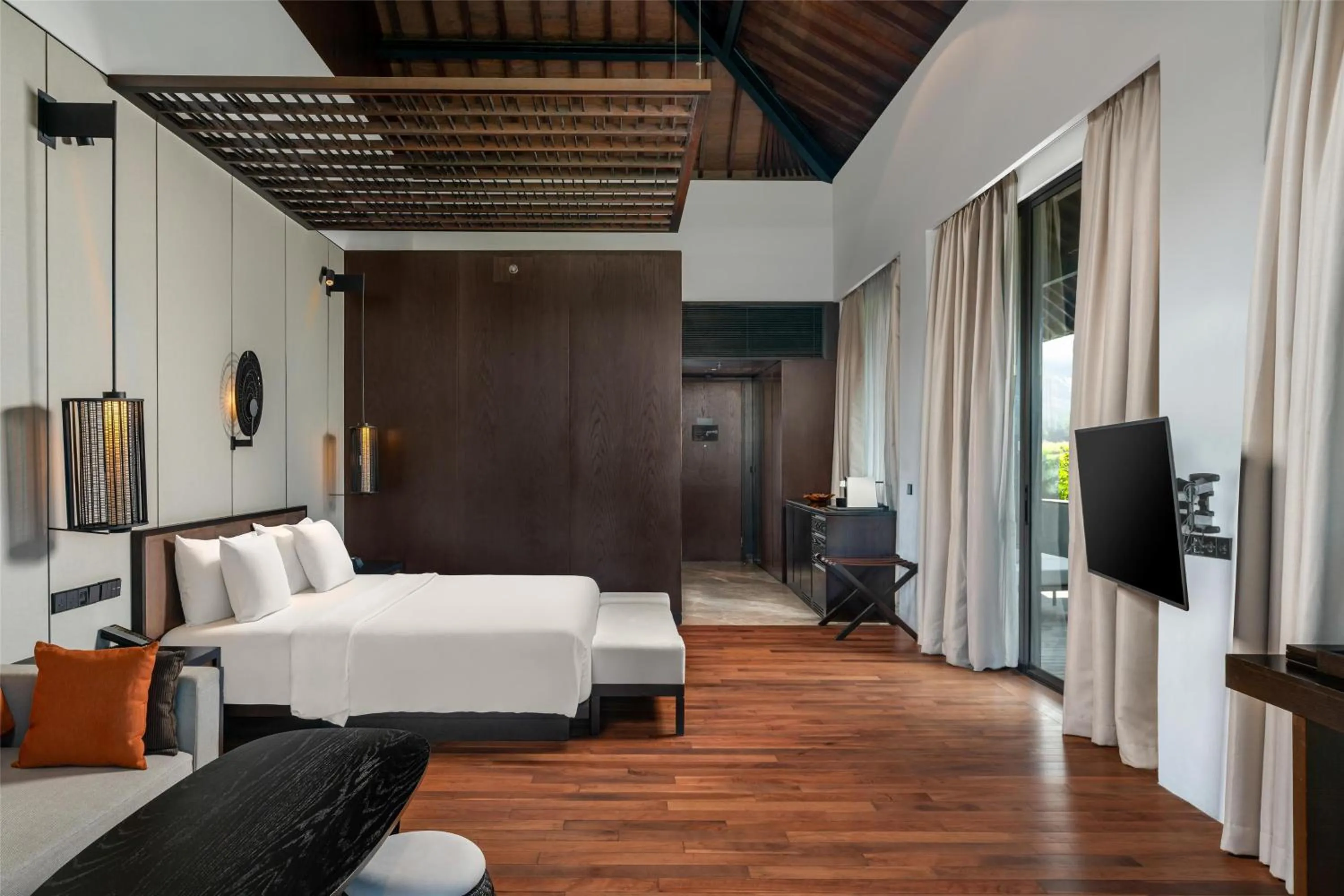 Bed in Radisson Blu Bali Uluwatu