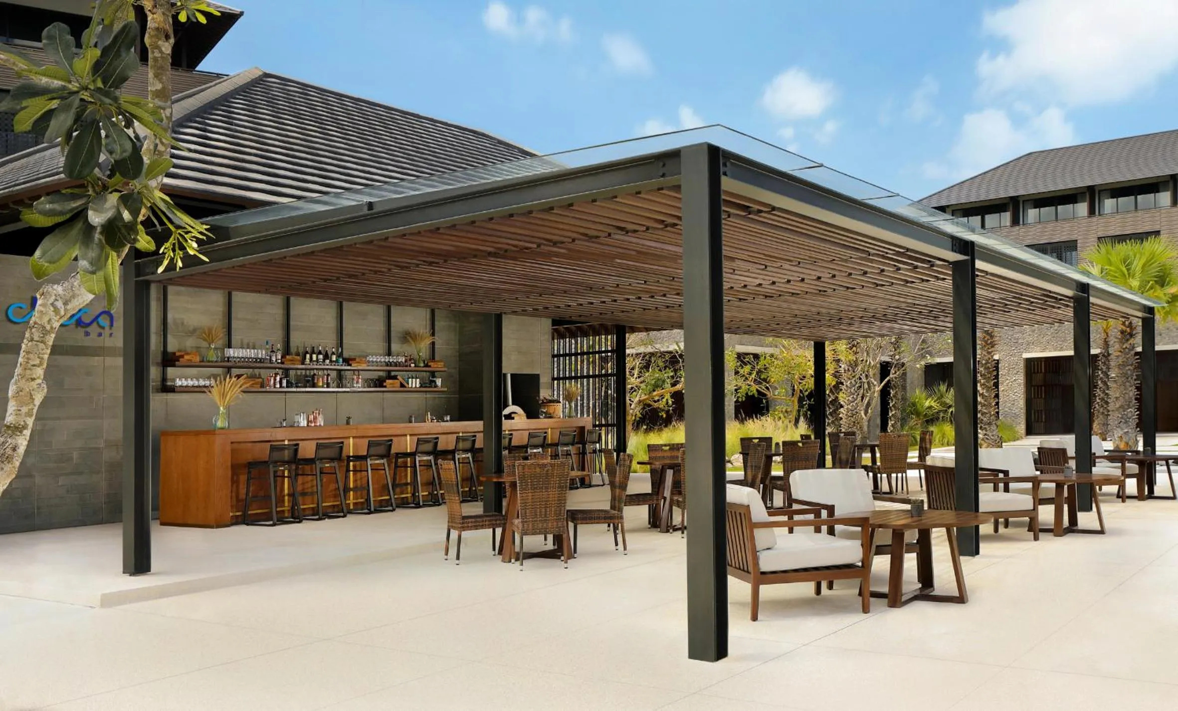 Patio in Radisson Blu Bali Uluwatu