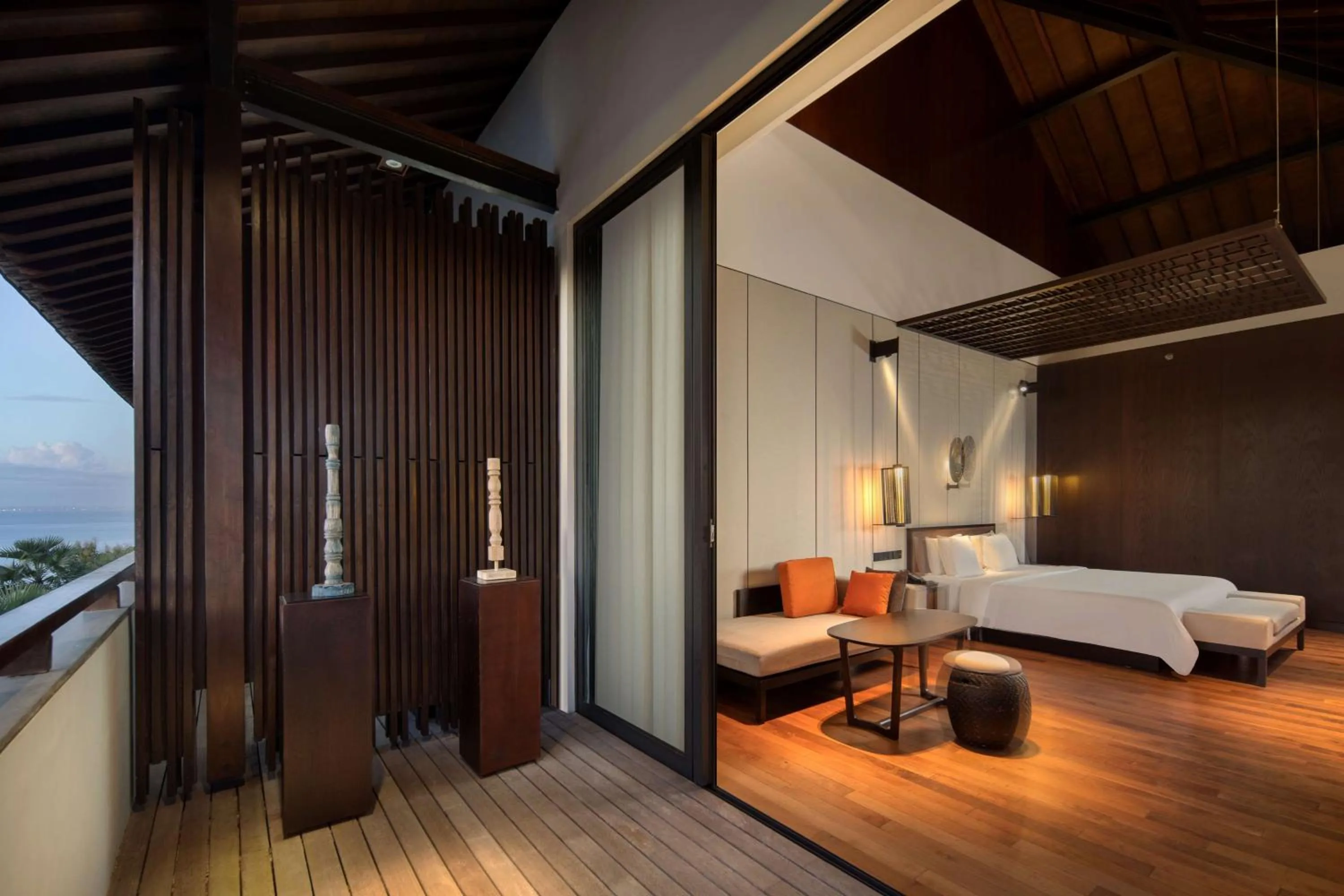 Photo of the whole room, Bed in Radisson Blu Bali Uluwatu