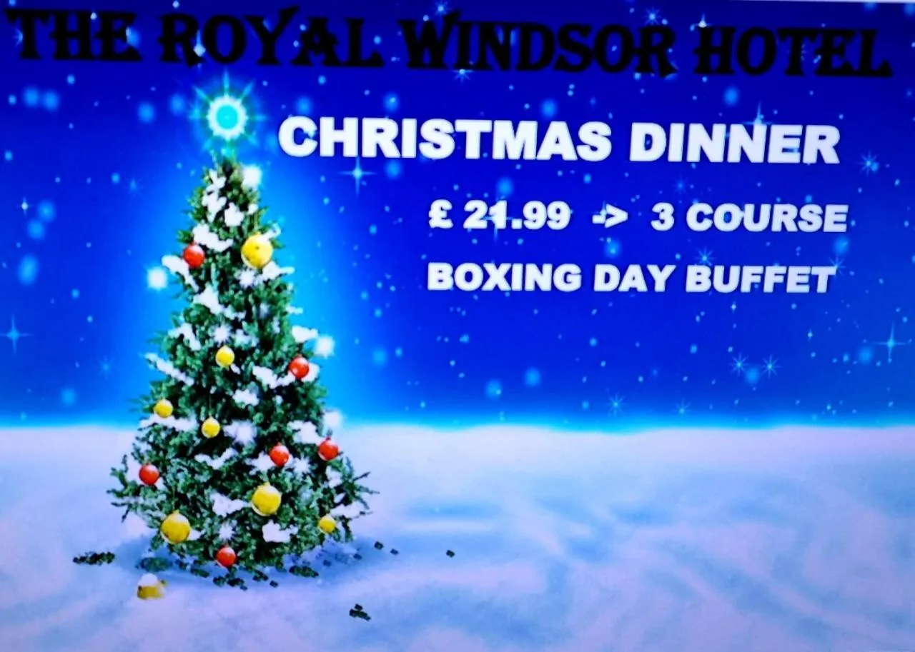 Dining area in The Royal Windsor Hotel