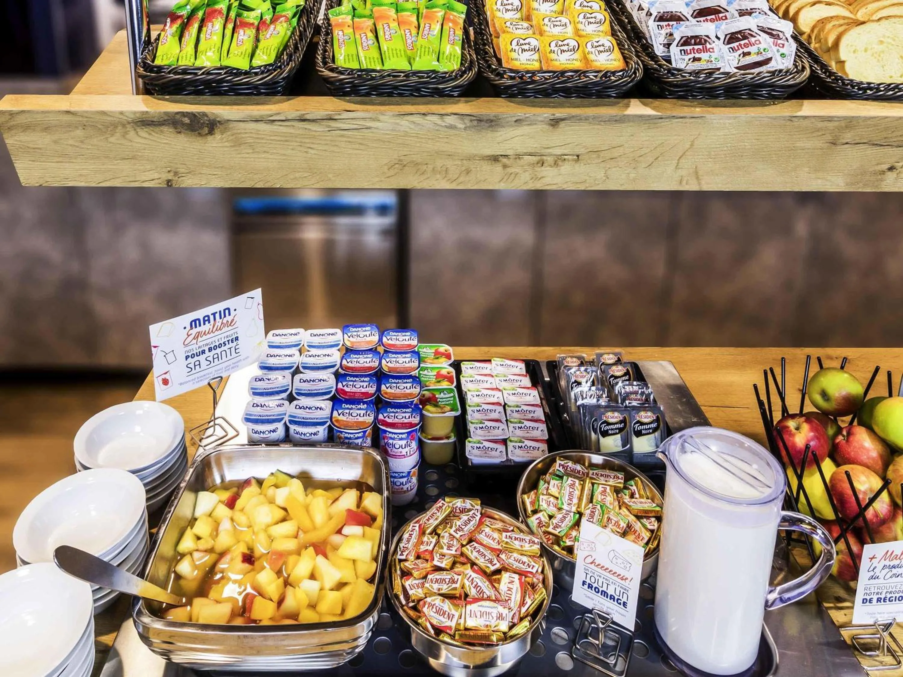 Breakfast in ibis budget Paris Gennevilliers