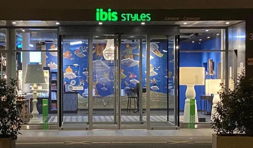 Facade/entrance in ibis Styles Genève Carouge