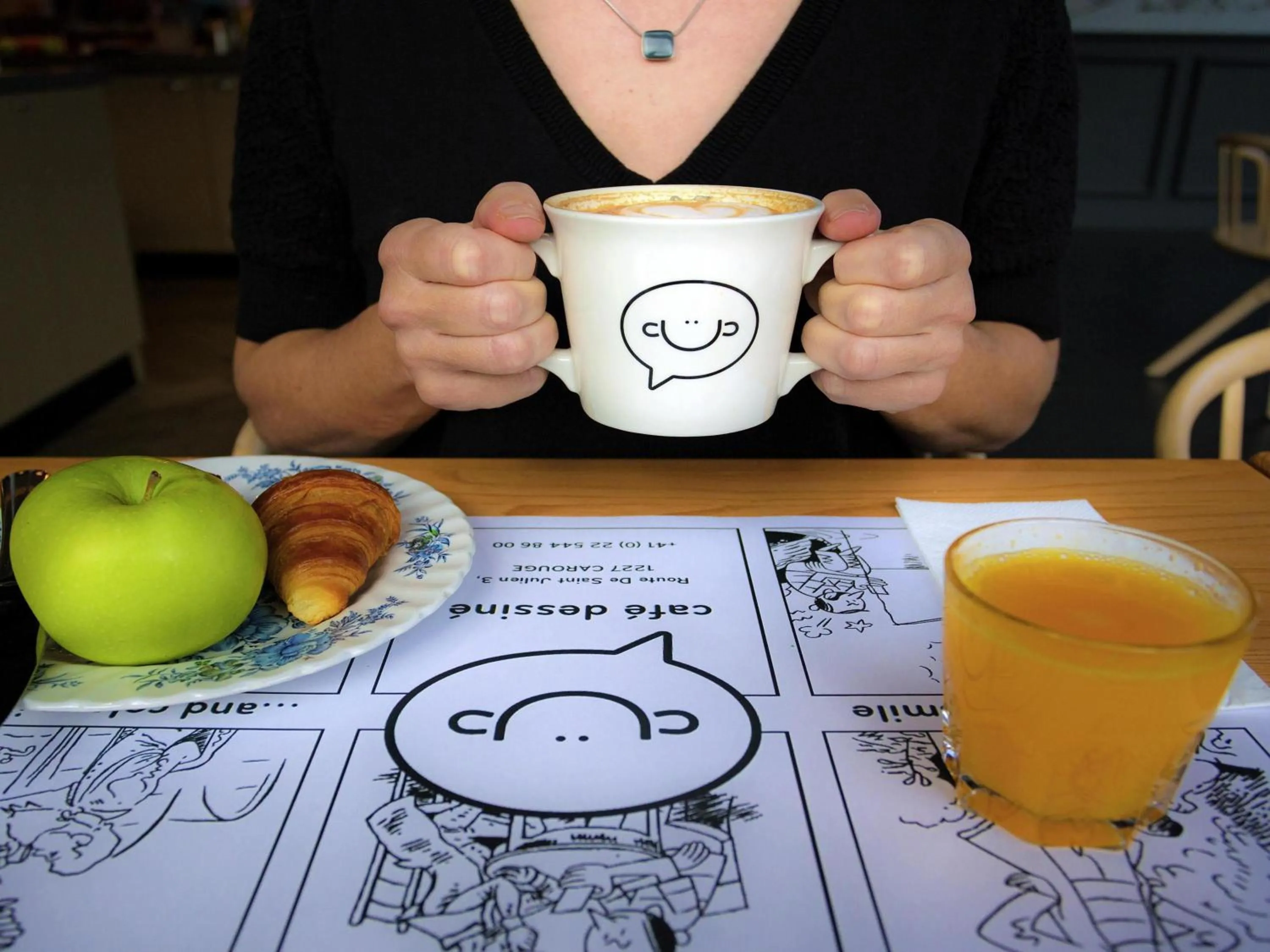 Breakfast in ibis Styles Genève Carouge